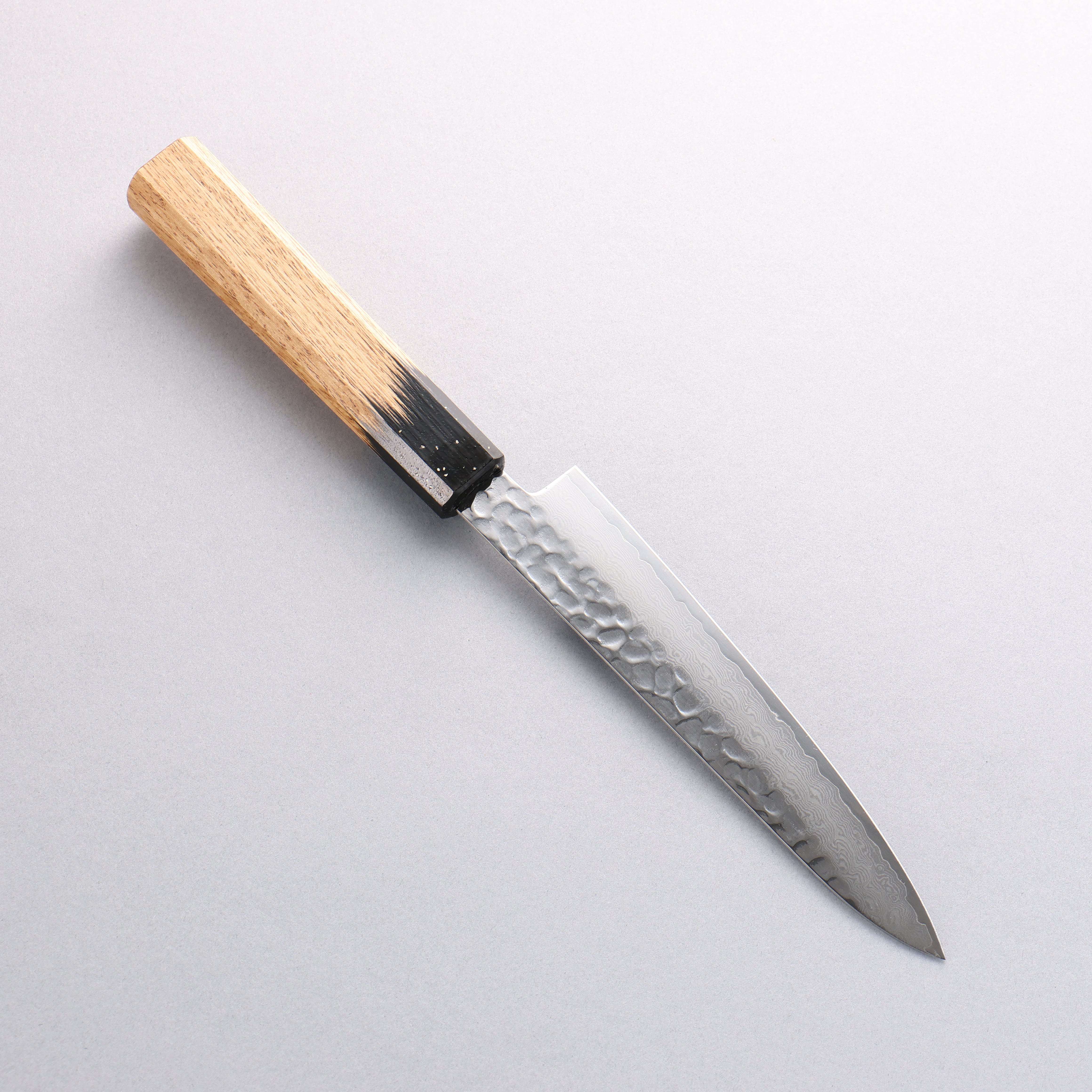 Sakai Takayuki VG10 33 Layer Damascus Petty-Utility 150mm Kokushin Lacquered Oak Handle - Seisuke Knife