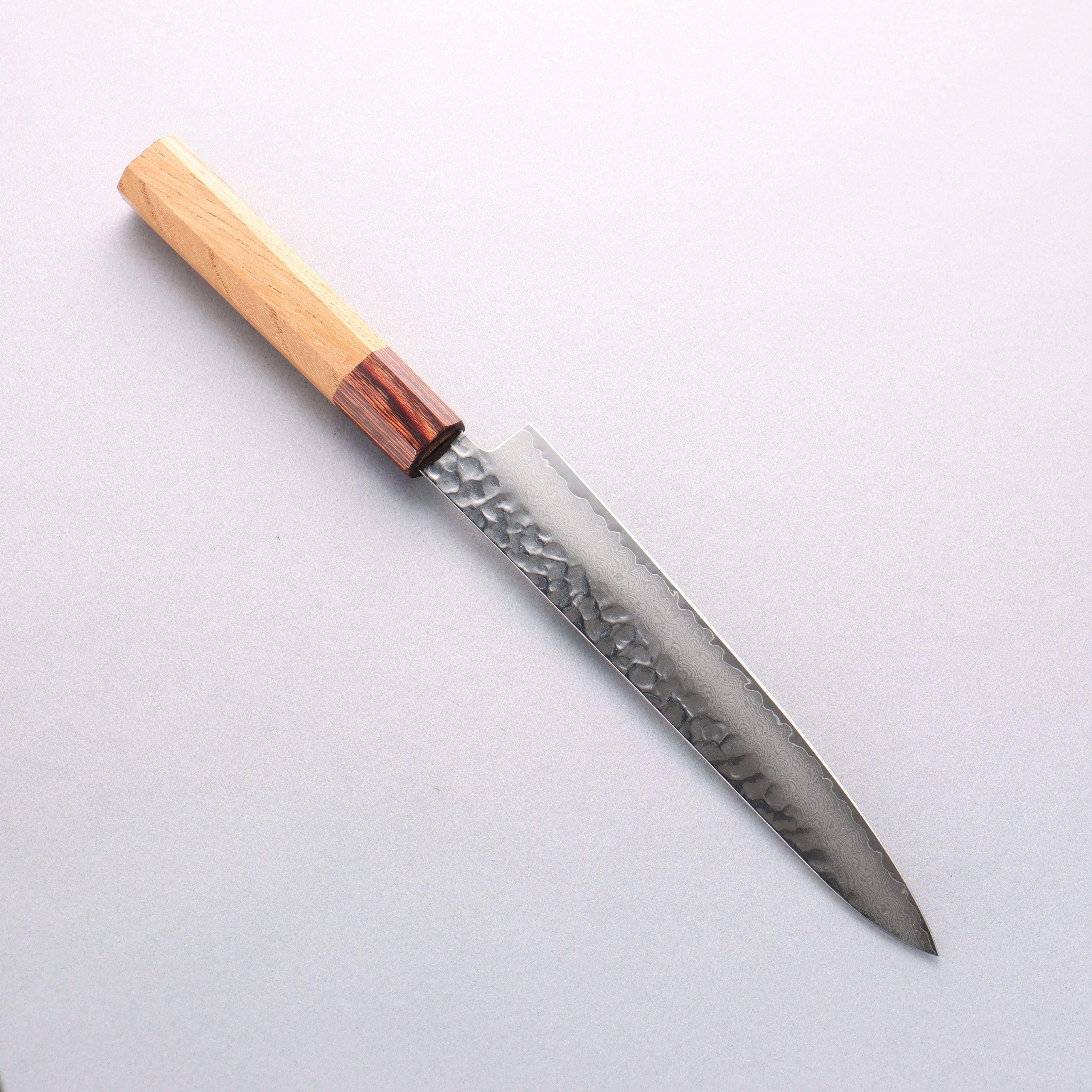 Sakai Takayuki VG10 33 Layer Damascus Petty-Utility 180mm Keyaki Elm Handle - Seisuke Knife