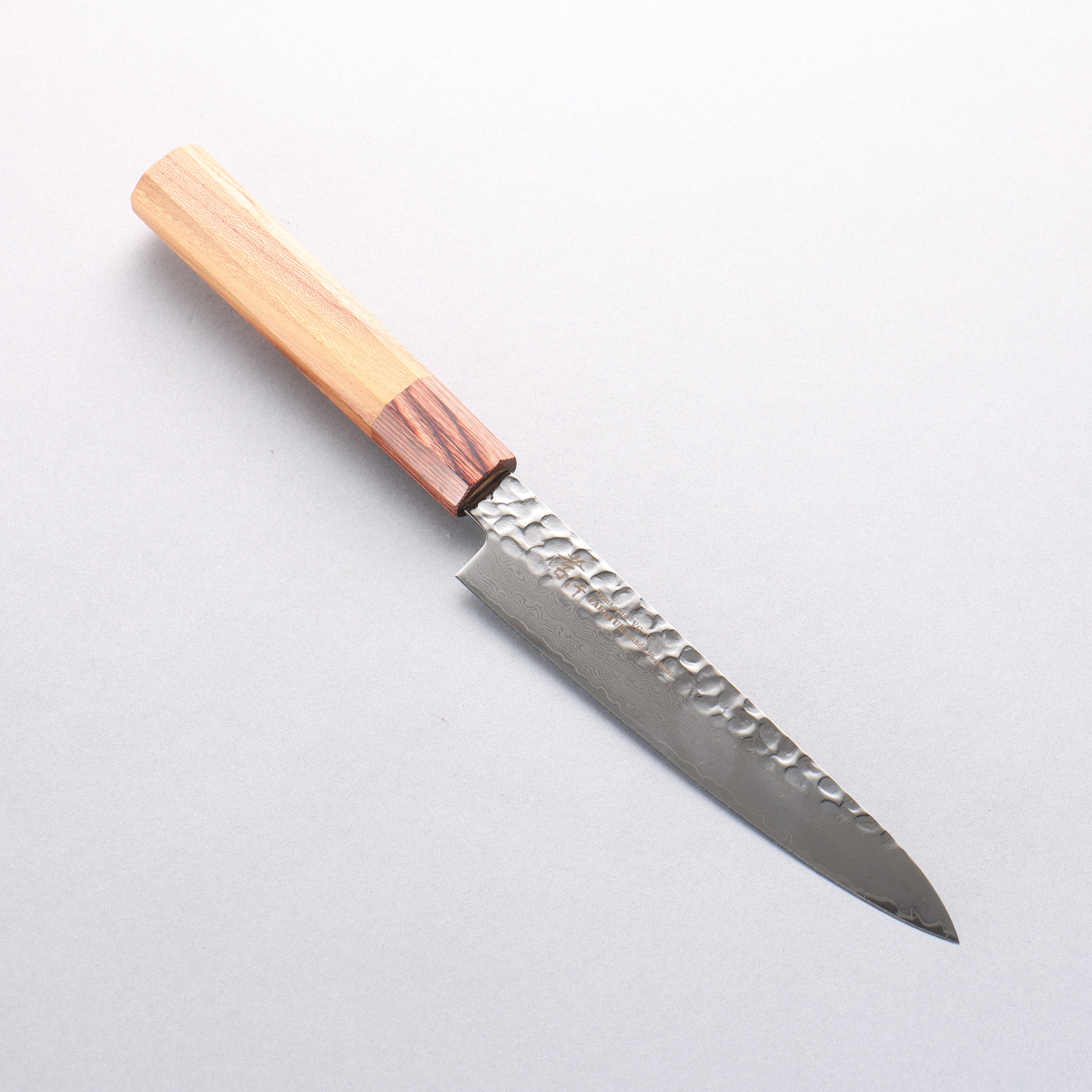 Sakai Takayuki VG10 33 Layer Damascus Petty Knife 150mm Keyaki Elm Handle - Seisuke Knife