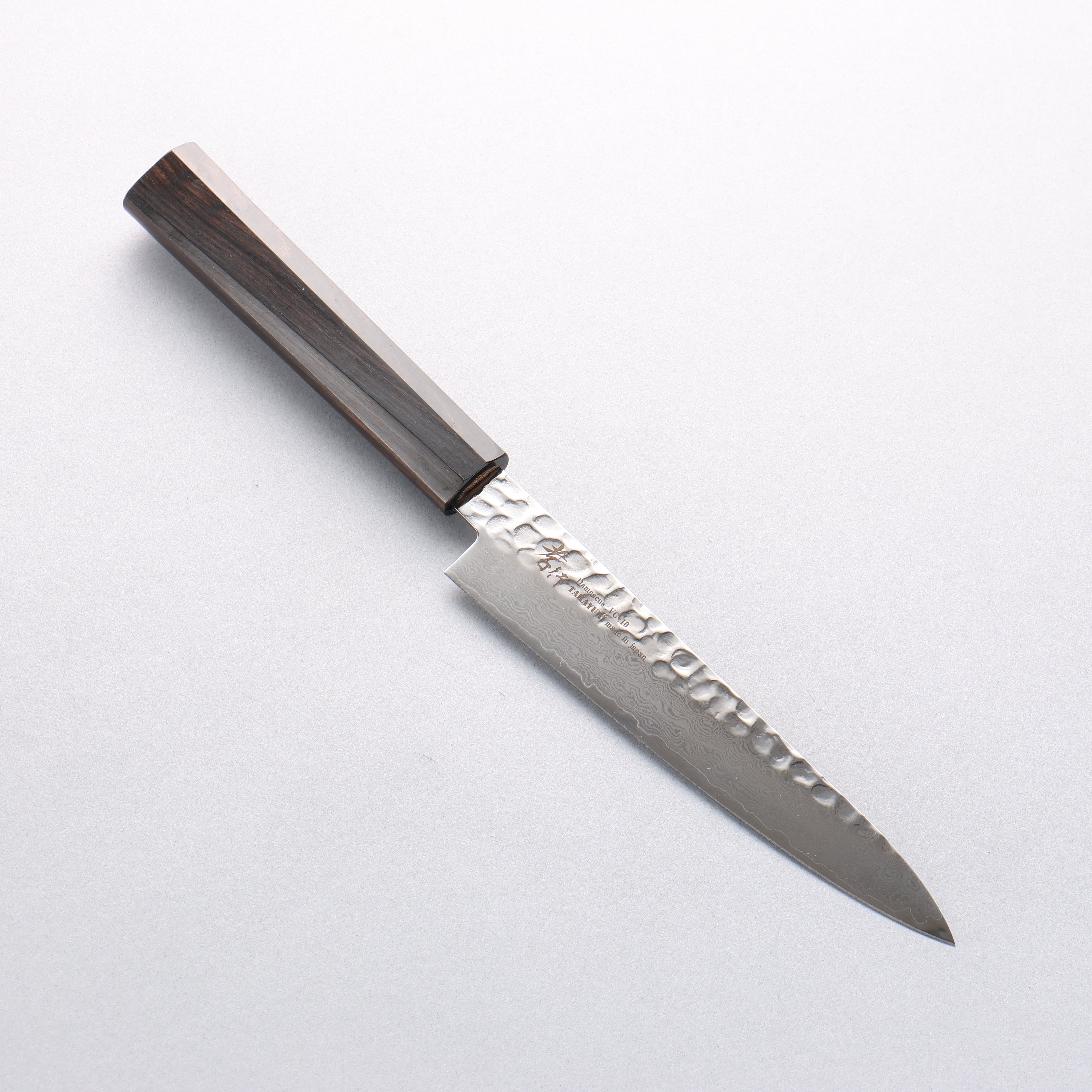 Sakai Takayuki VG10 33 Layer Damascus Petty-Utility 150mm Ebony Handle - Seisuke Knife