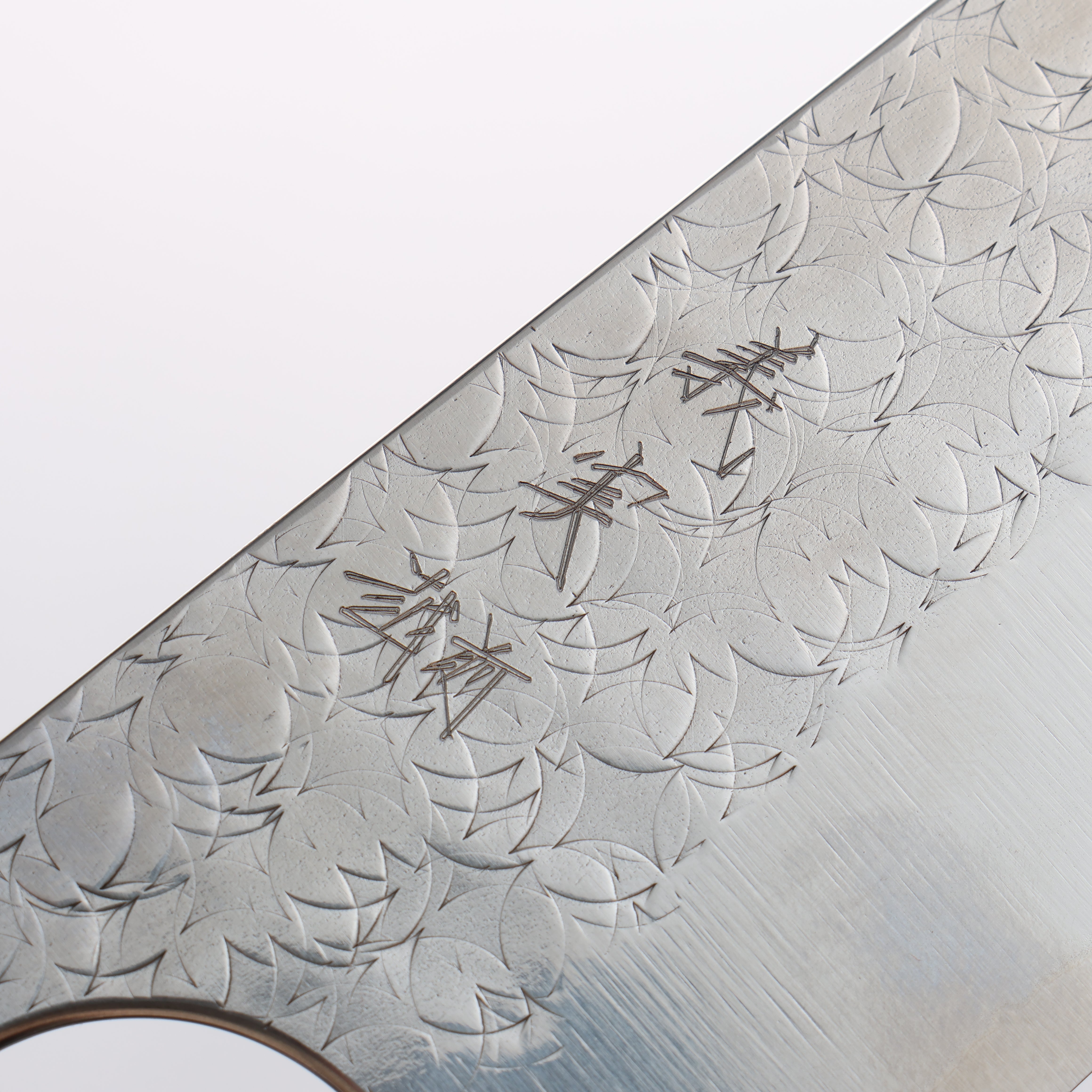Yoshimi Kato Minamo SG2 Hammered Bunka 170mm Western style (yellow) Handle - Seisuke Knife