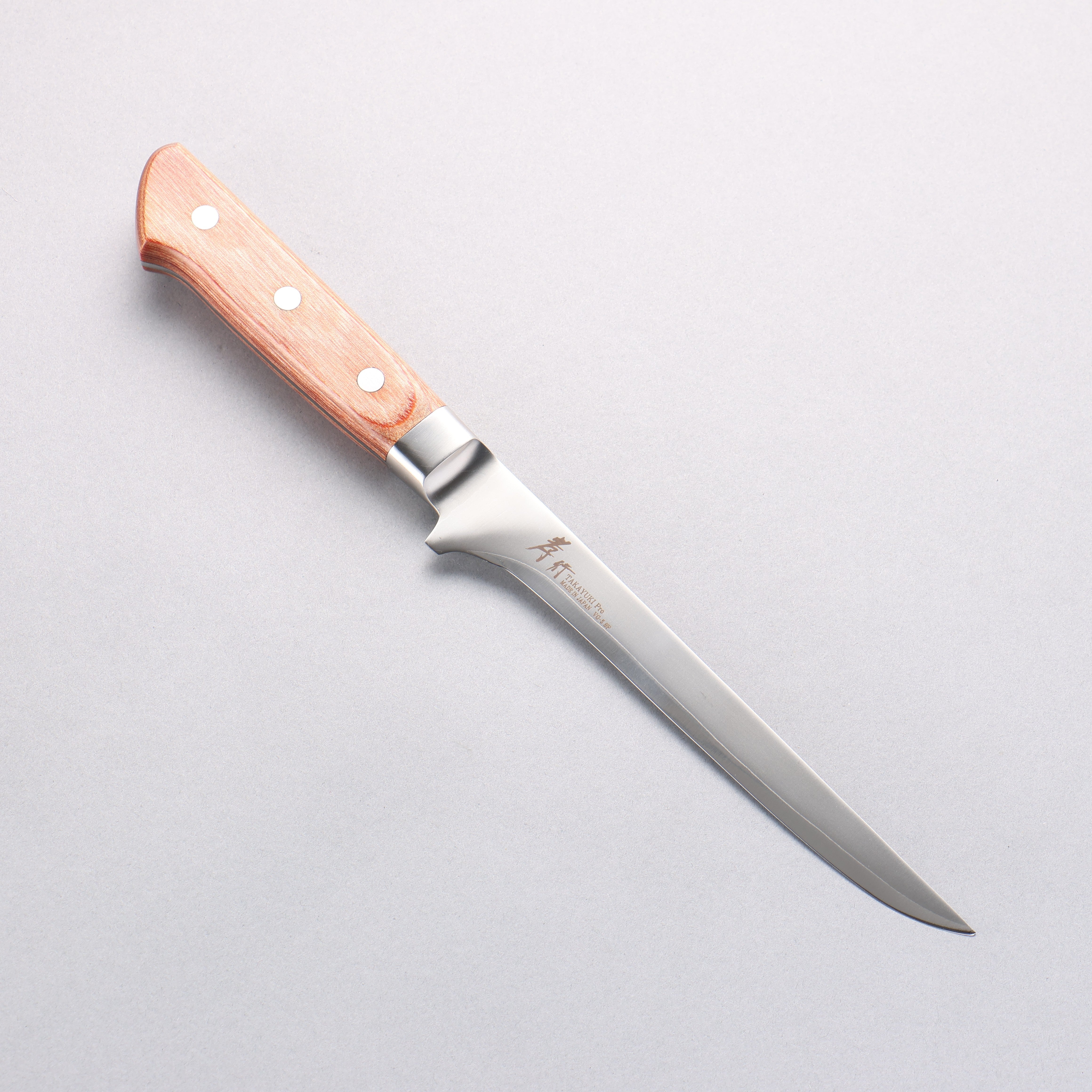 Sakai Takayuki VG5 Boning 160mm Brown Pakkawood Handle - Seisuke Knife