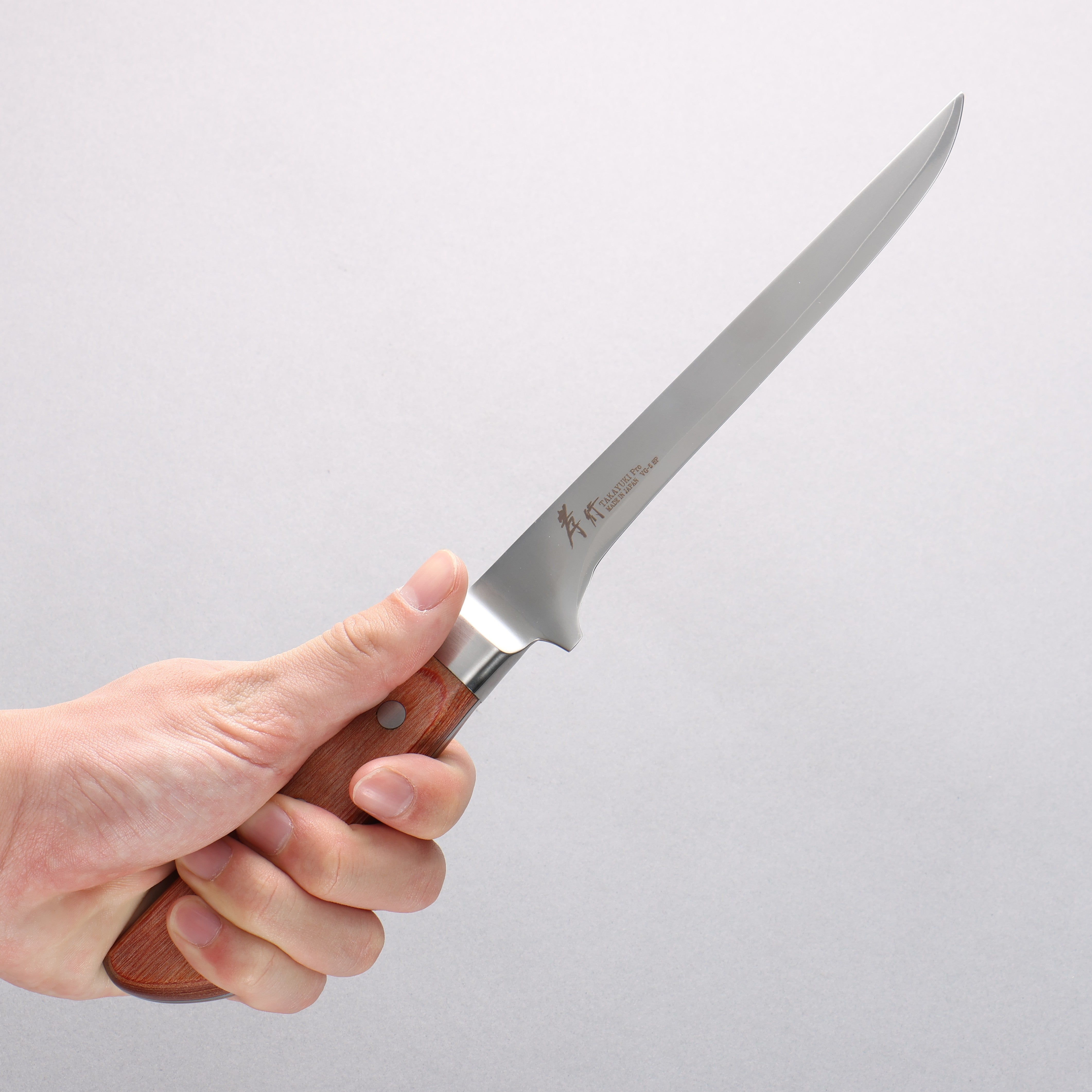 Sakai Takayuki VG5 Boning 160mm Brown Pakkawood Handle - Seisuke Knife