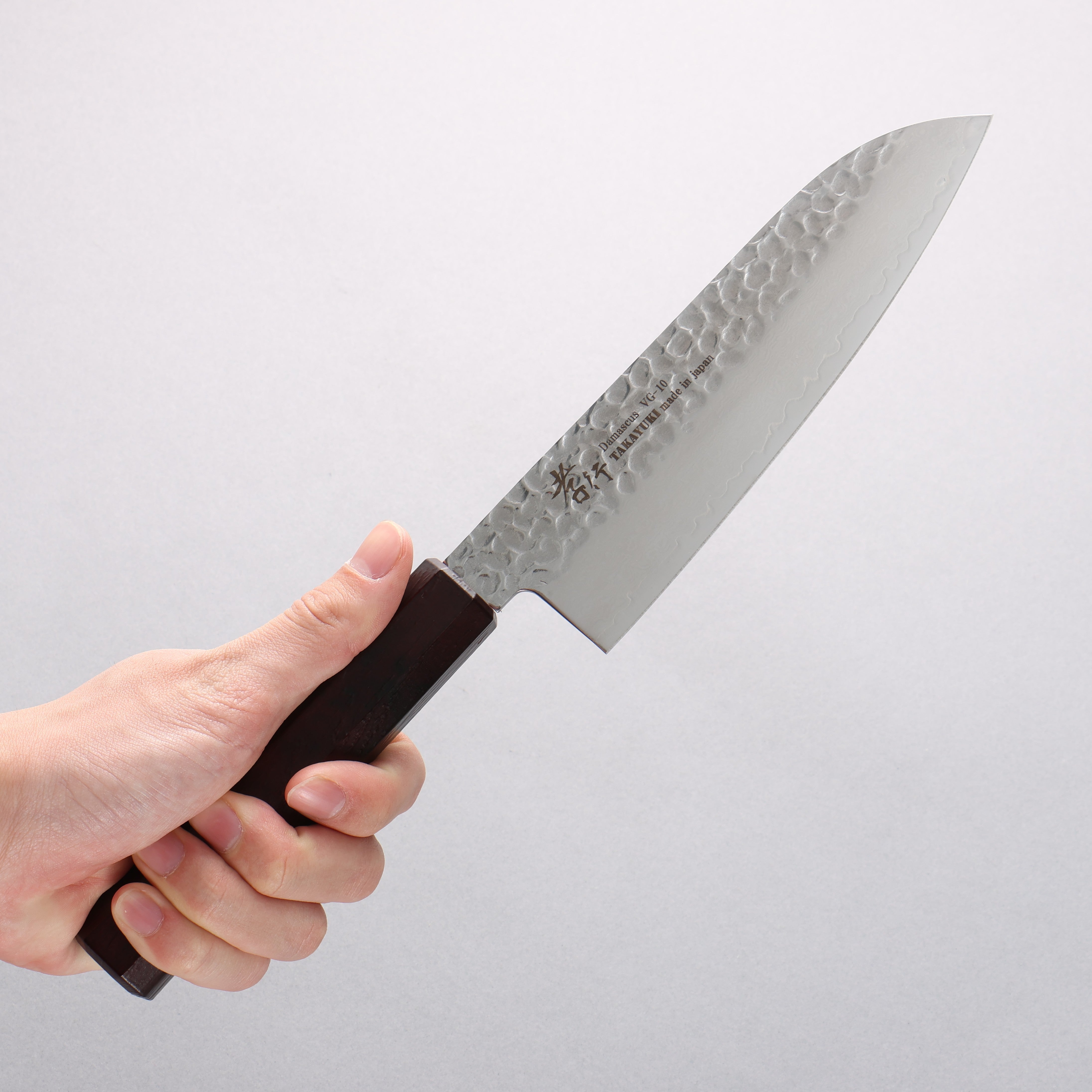 Sakai Takayuki Nanairo VG10 33 Layer Santoku 180mm ABS resin(Tortoiseshell) Handle - Seisuke Knife
