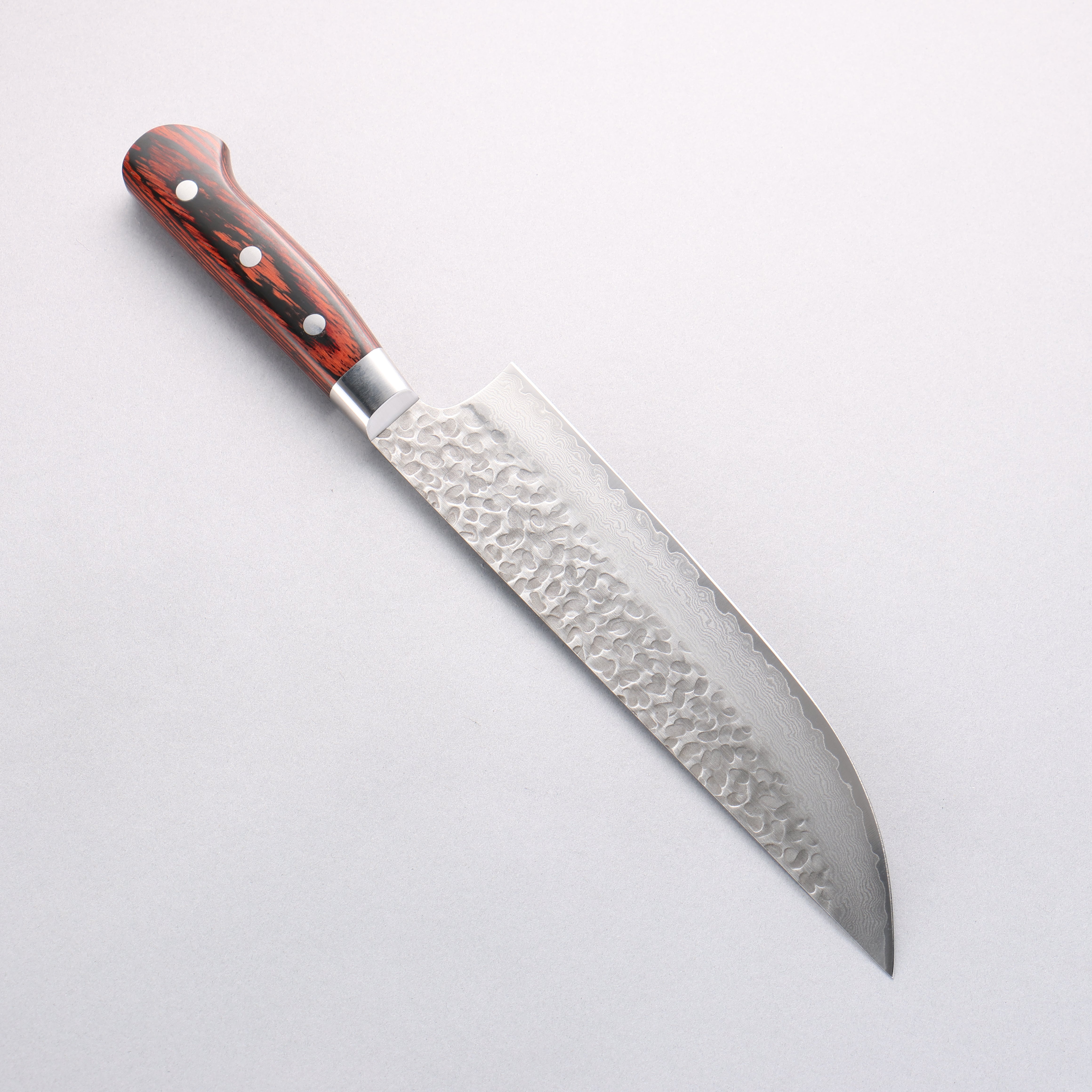 Sakai Takayuki VG10 33 Layer Damascus Butcher 210mm Mahogany Pakka wood Handle - Seisuke Knife