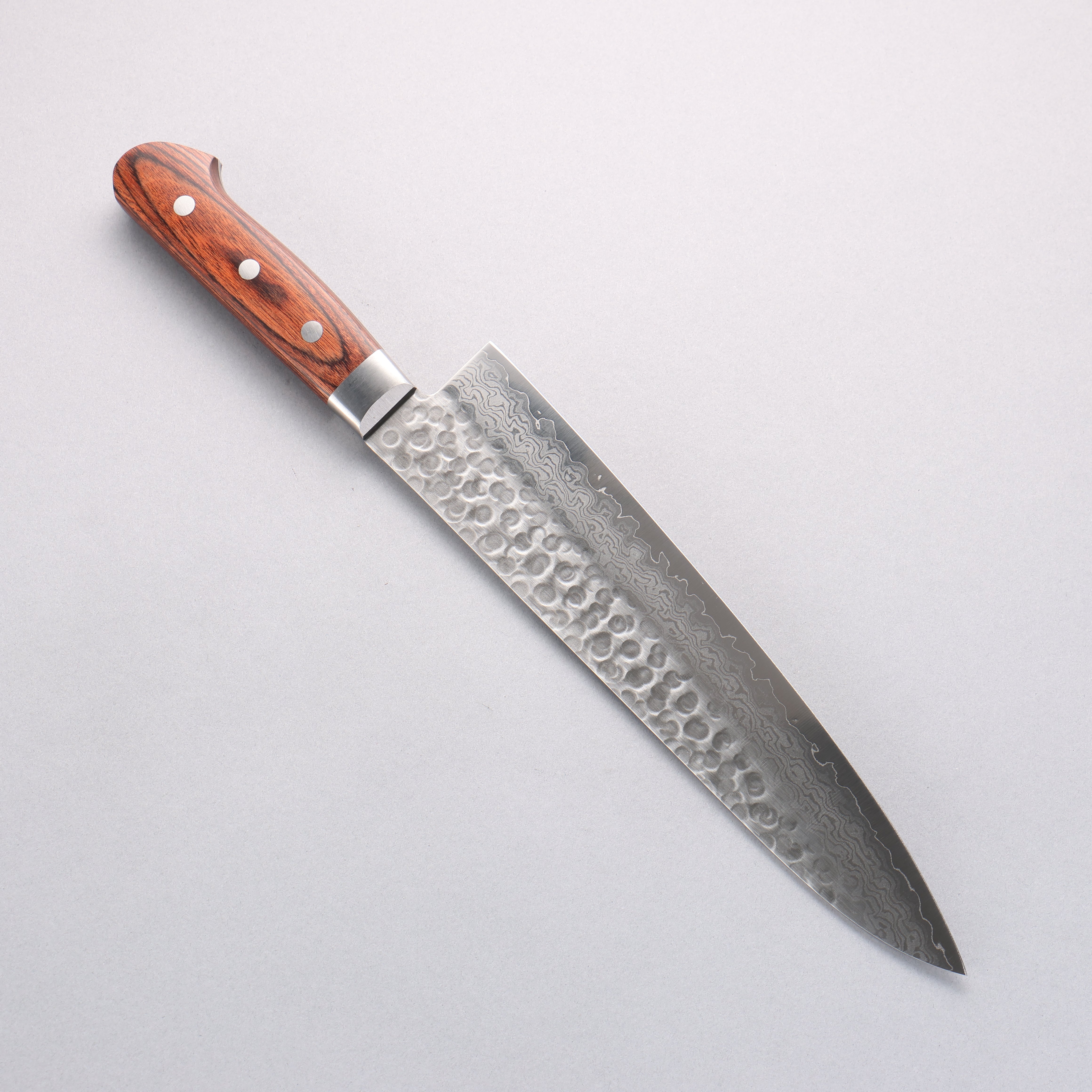 Seisuke VG10 17 Layer Damascus Gyuto 240mm Mahogany Handle - Seisuke Knife