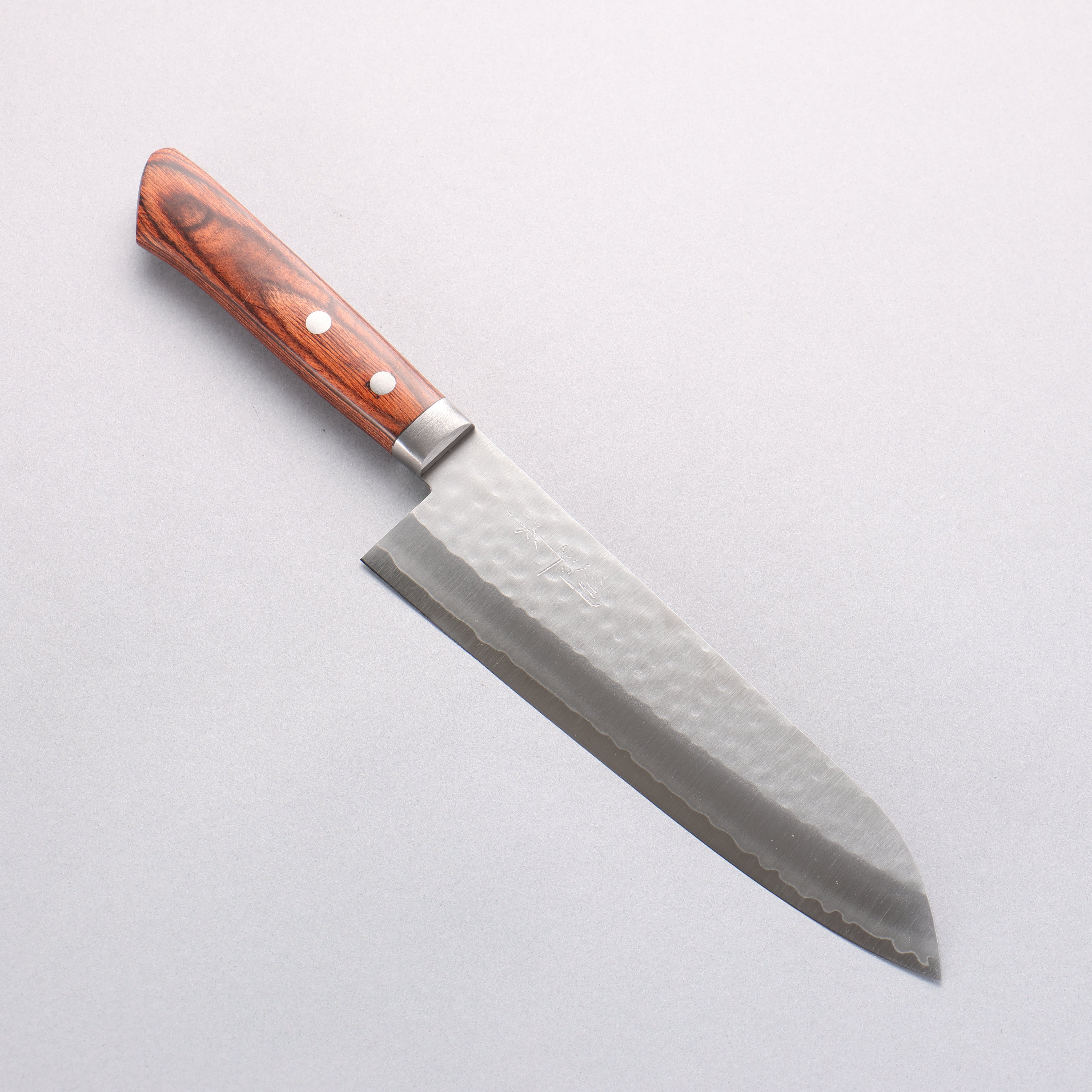 Kunihira VG1 Hammered Gyuto 180mm Mahogany Handle - Seisuke Knife