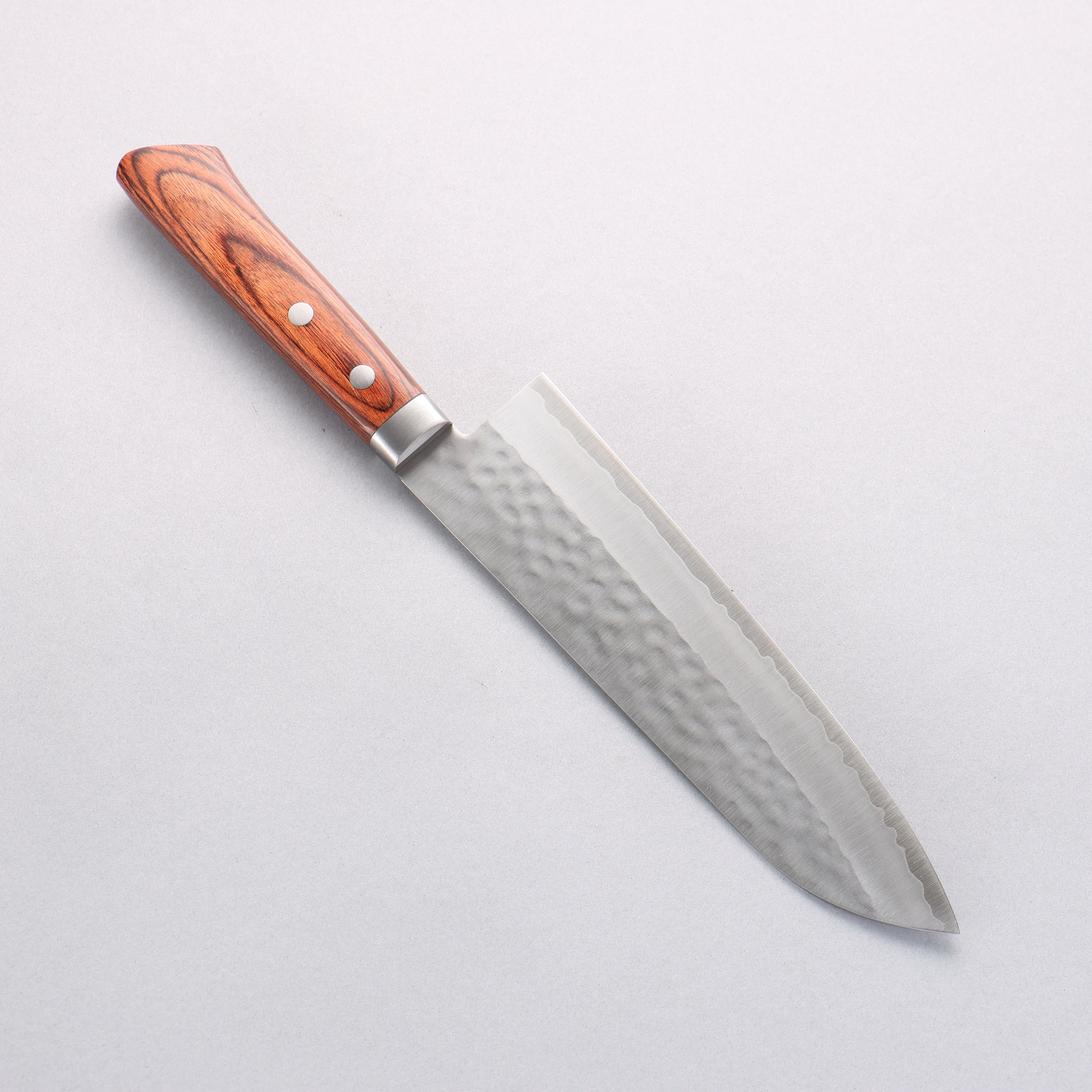 Kunihira VG1 Hammered Gyuto 180mm Mahogany Handle - Seisuke Knife