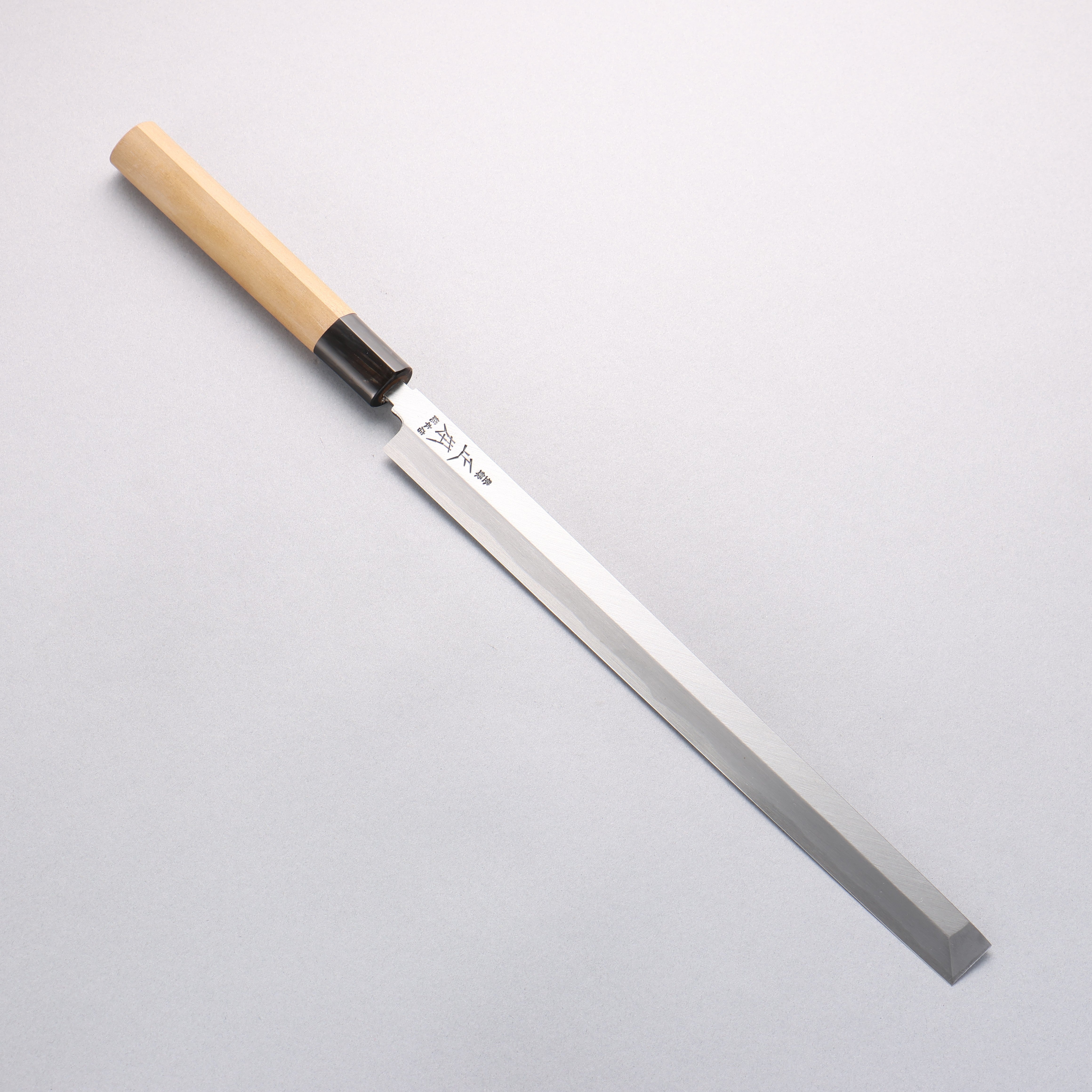 Masamoto Hongasumi White Steel No.2 Takohiki Magnolia Handle - Seisuke Knife