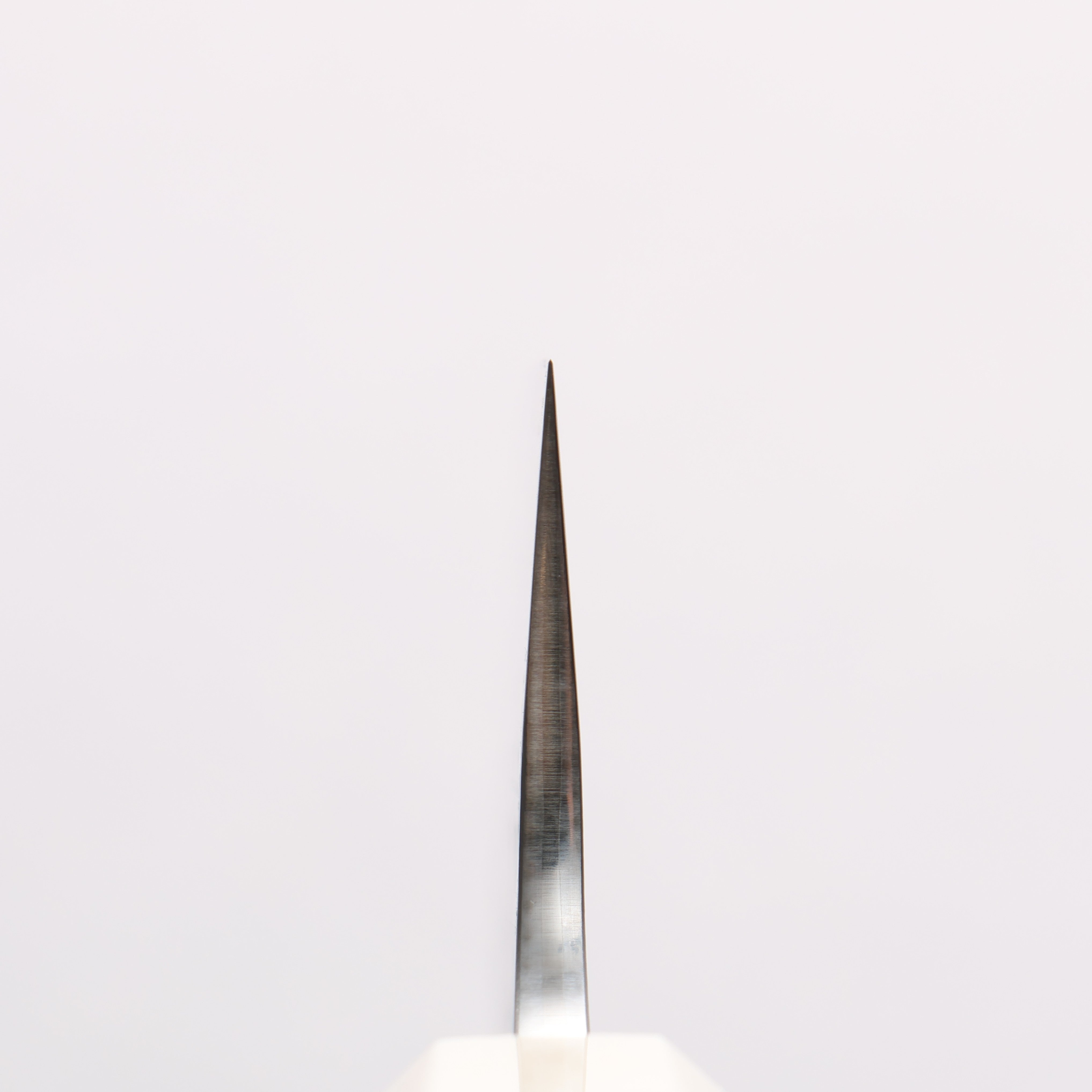 Yu Kurosaki Shizuku SG2 Hammered Santoku 170mm Chinese Quince (White Ferrule and End Cap) Handle - Seisuke Knife