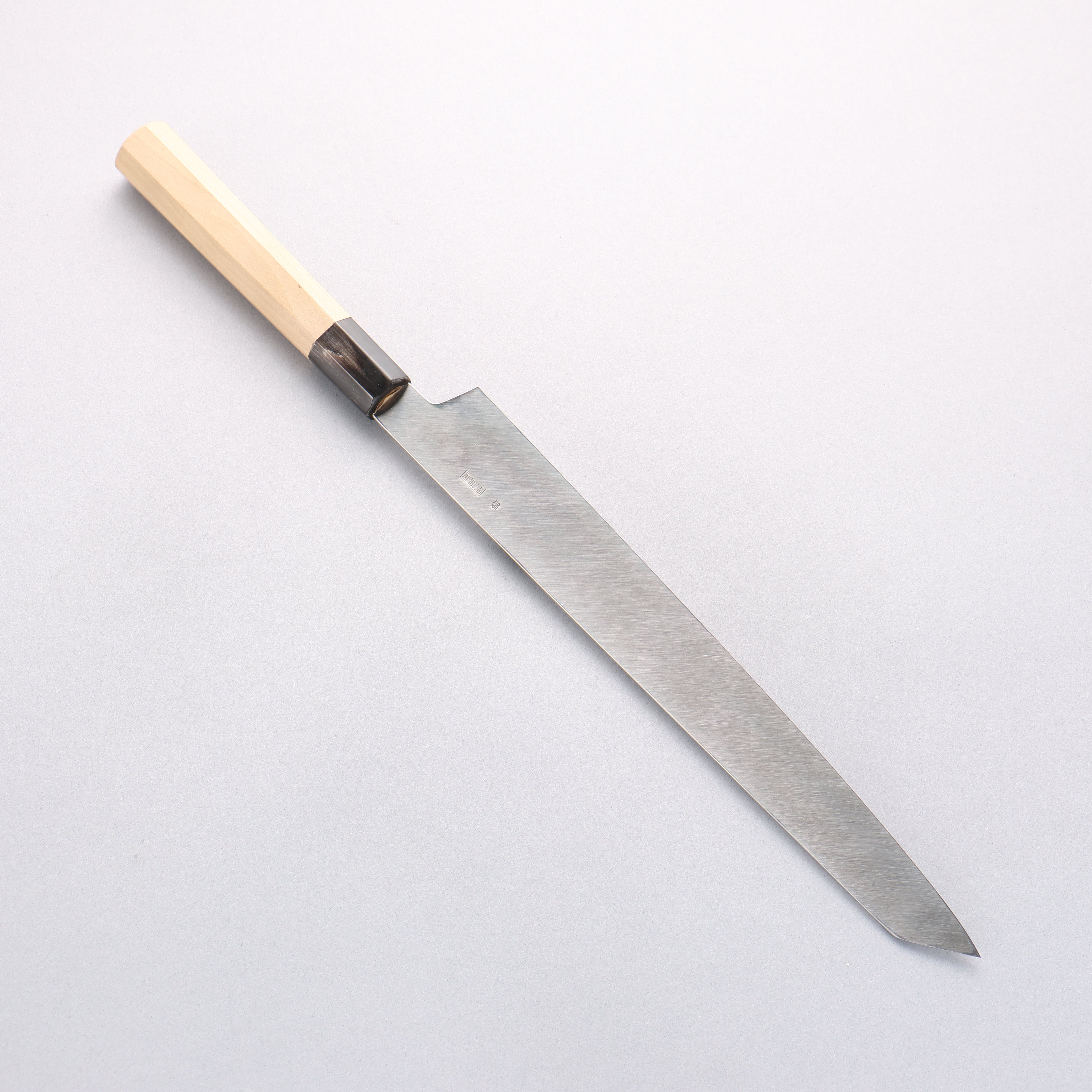 Kikuzuki Silver Steel No.3 Bokashi Kiritsuke Yanagiba 270mm Magnolia Handle - Seisuke Knife