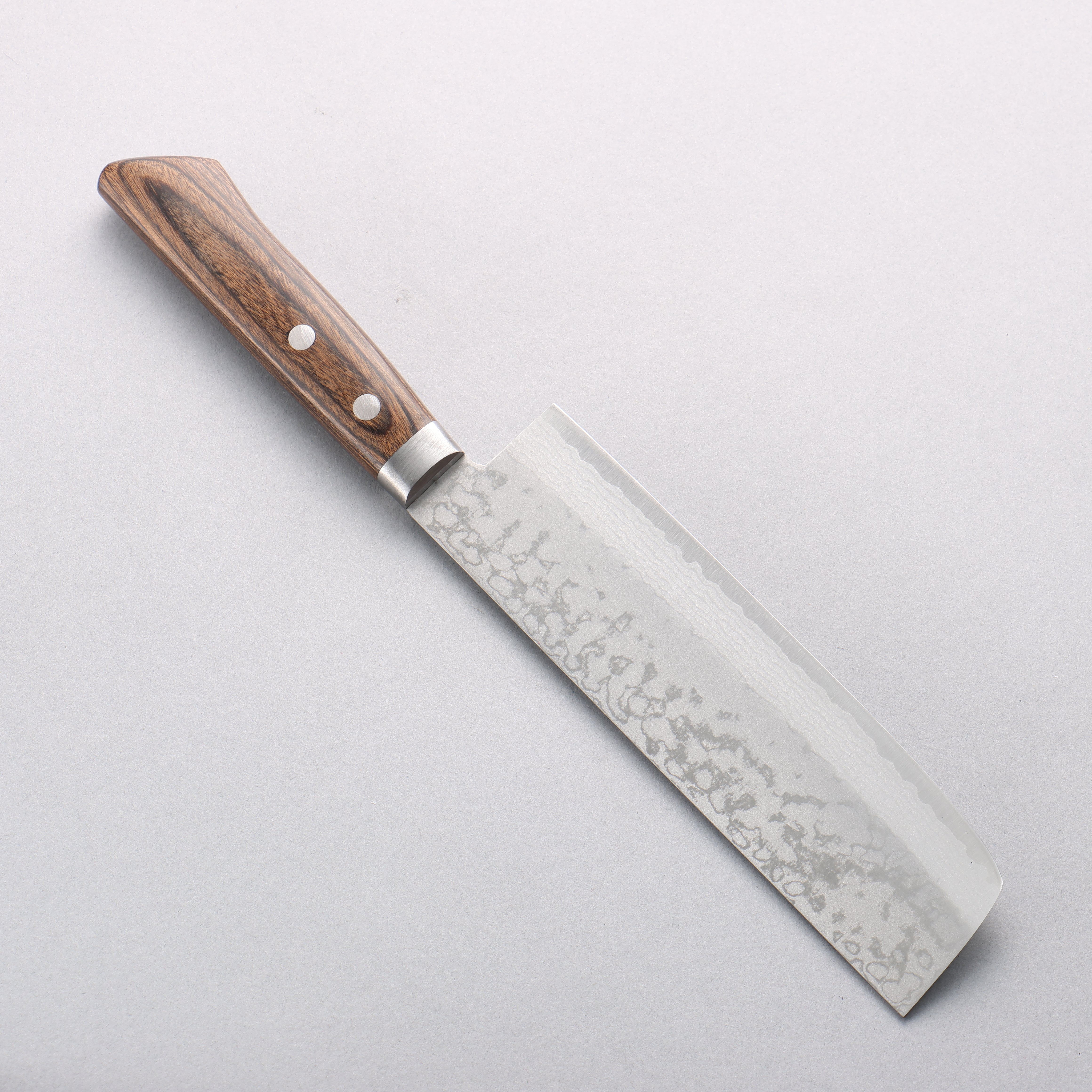 Kanetsune Sairyu VG10 Damascus Usuba 165mm Ash Wood Handle - Seisuke Knife