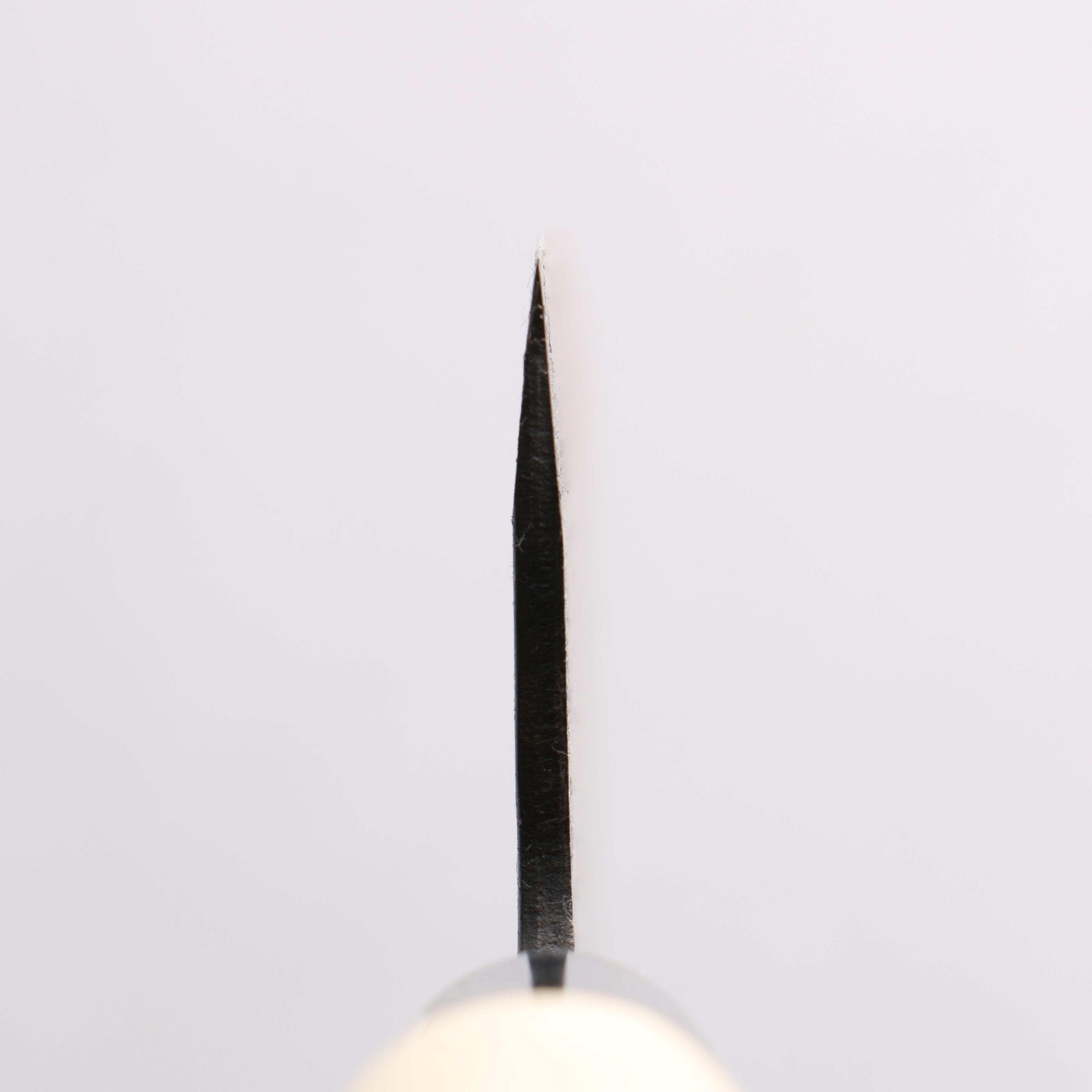 Kanetsune Hamaken Blue Steel No.2 Kurouchi Santoku 165mm Magnolia Handle - Seisuke Knife