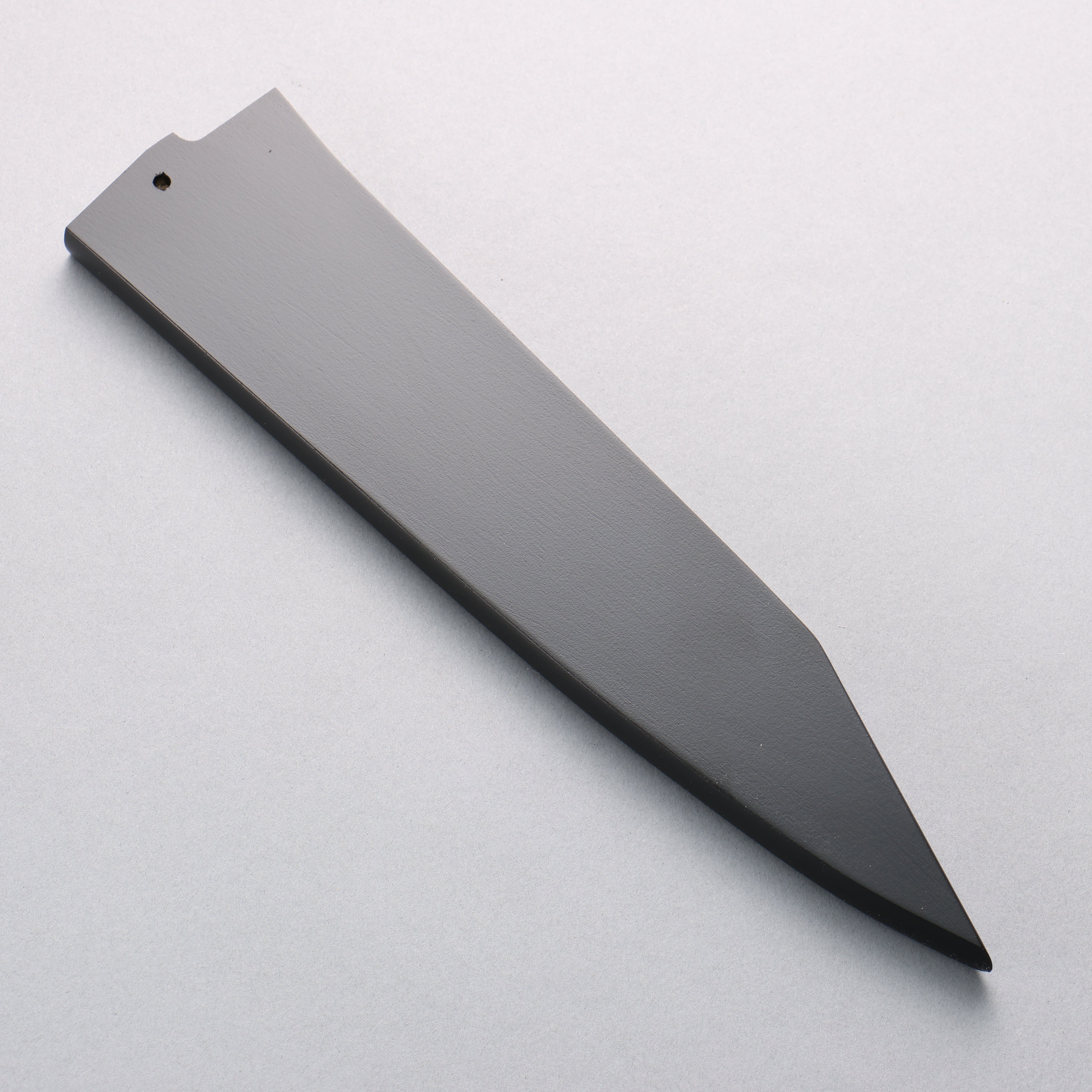 For Yu Kurosaki Knife Black Magnolia Sheath for 240mm Kiritsuke Gyuto with Plastic pin - Seisuke Knife