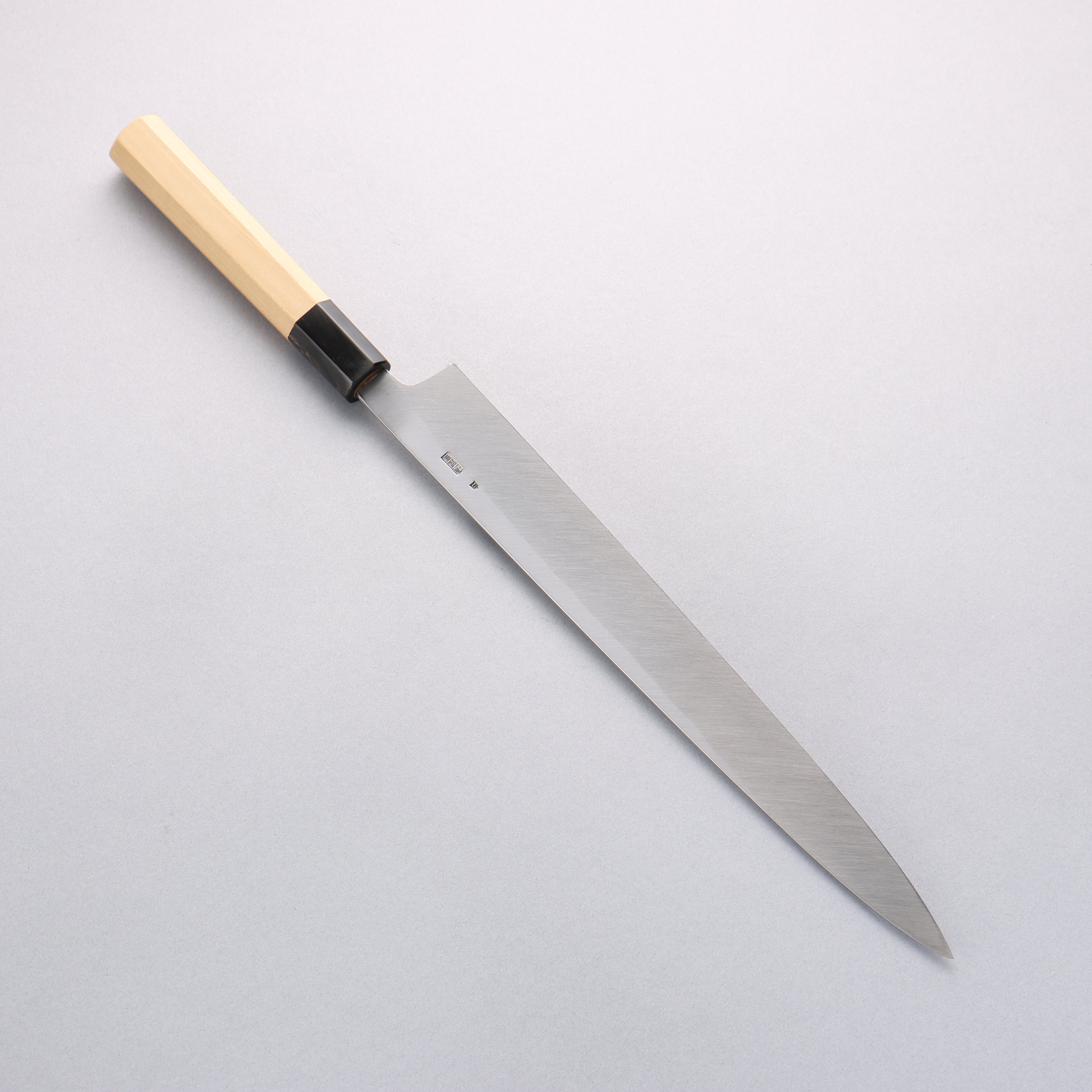 Kikuzuki White Steel No.2 Nashiji Yanagiba 300mm Magnolia Handle - Seisuke Knife
