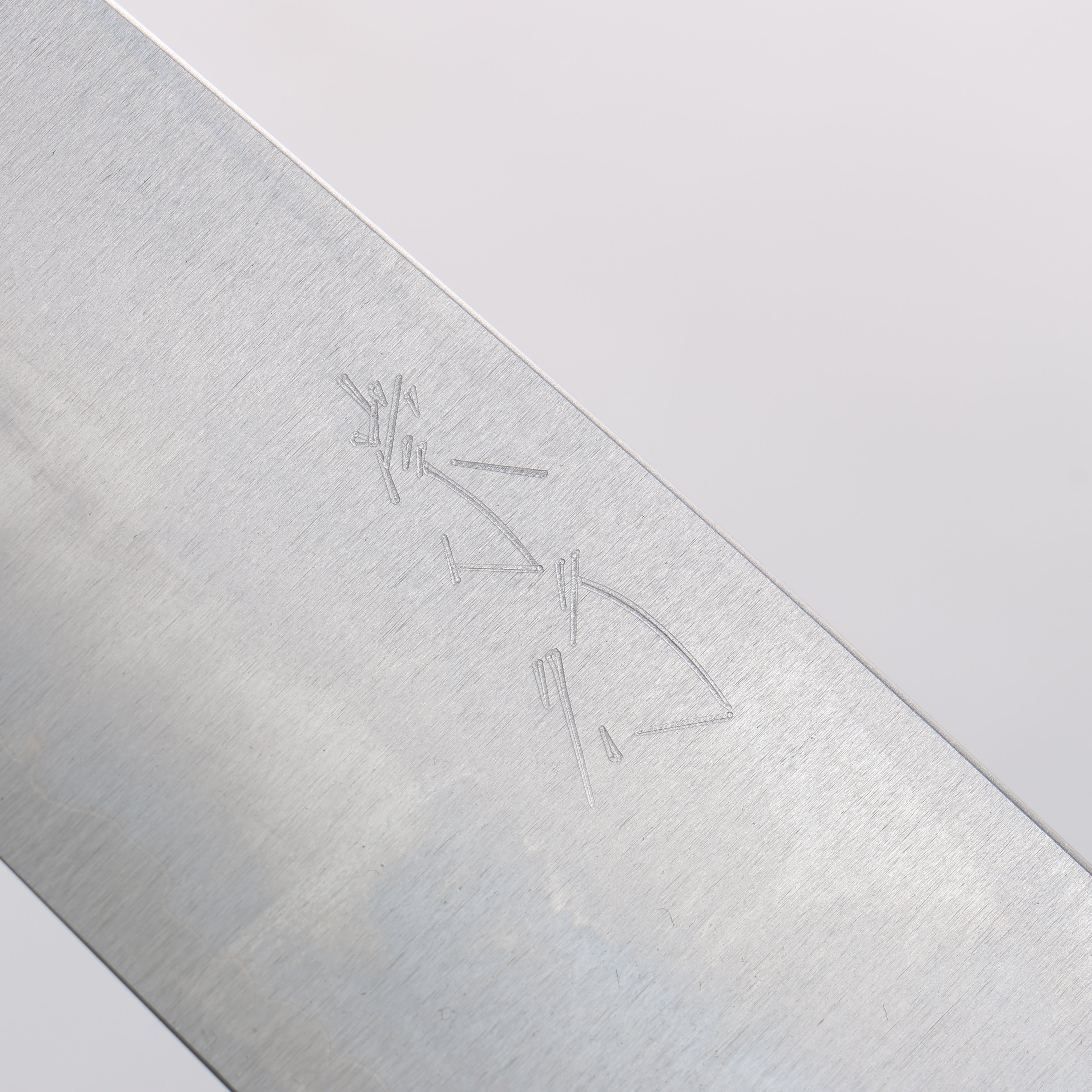 Shibata Takayuki Koutetsu Blue Super Santoku 165mm Shitan Handle - Seisuke Knife