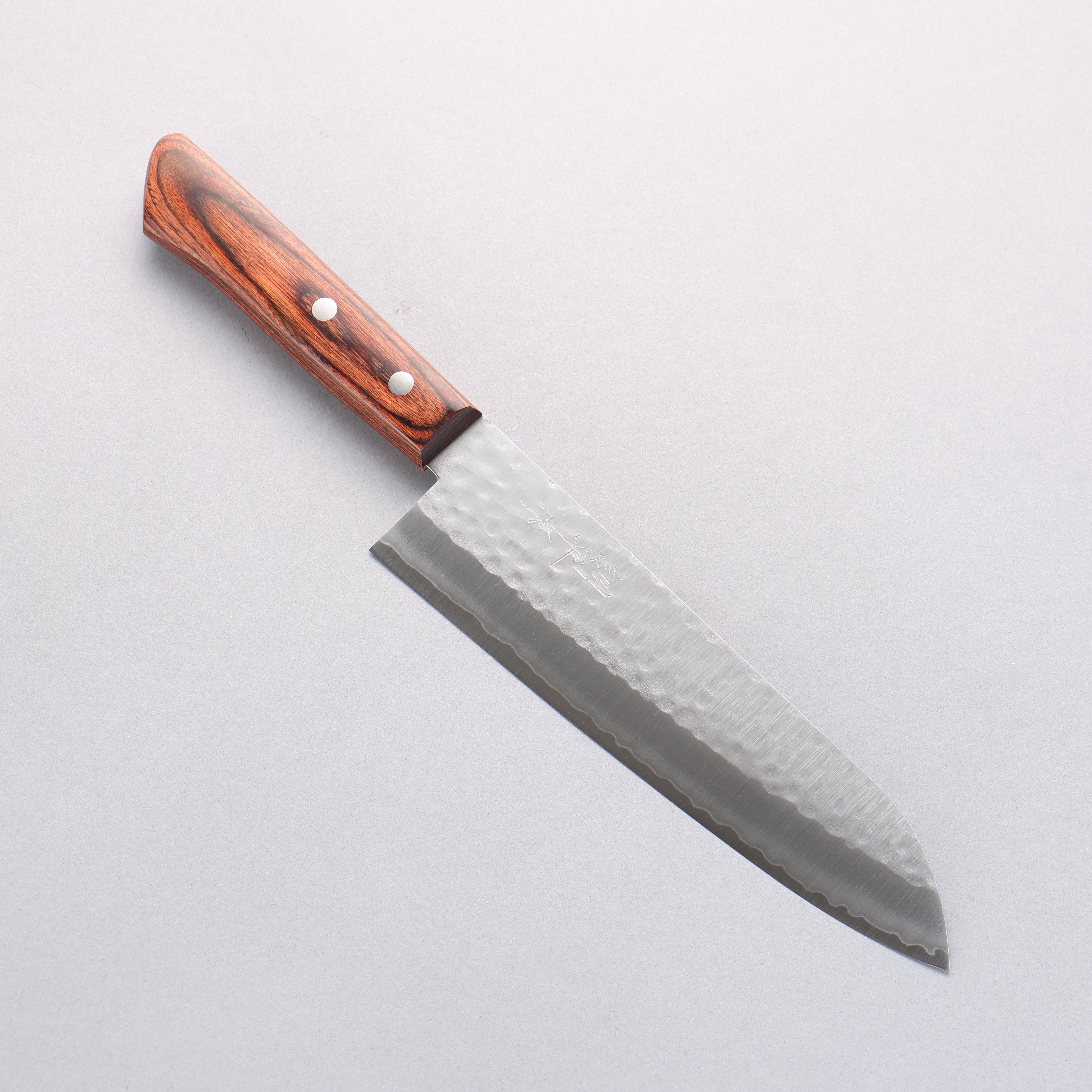 Kunihira VG1 Hammered Gyuto 180mm Mahogany Handle - Seisuke Knife