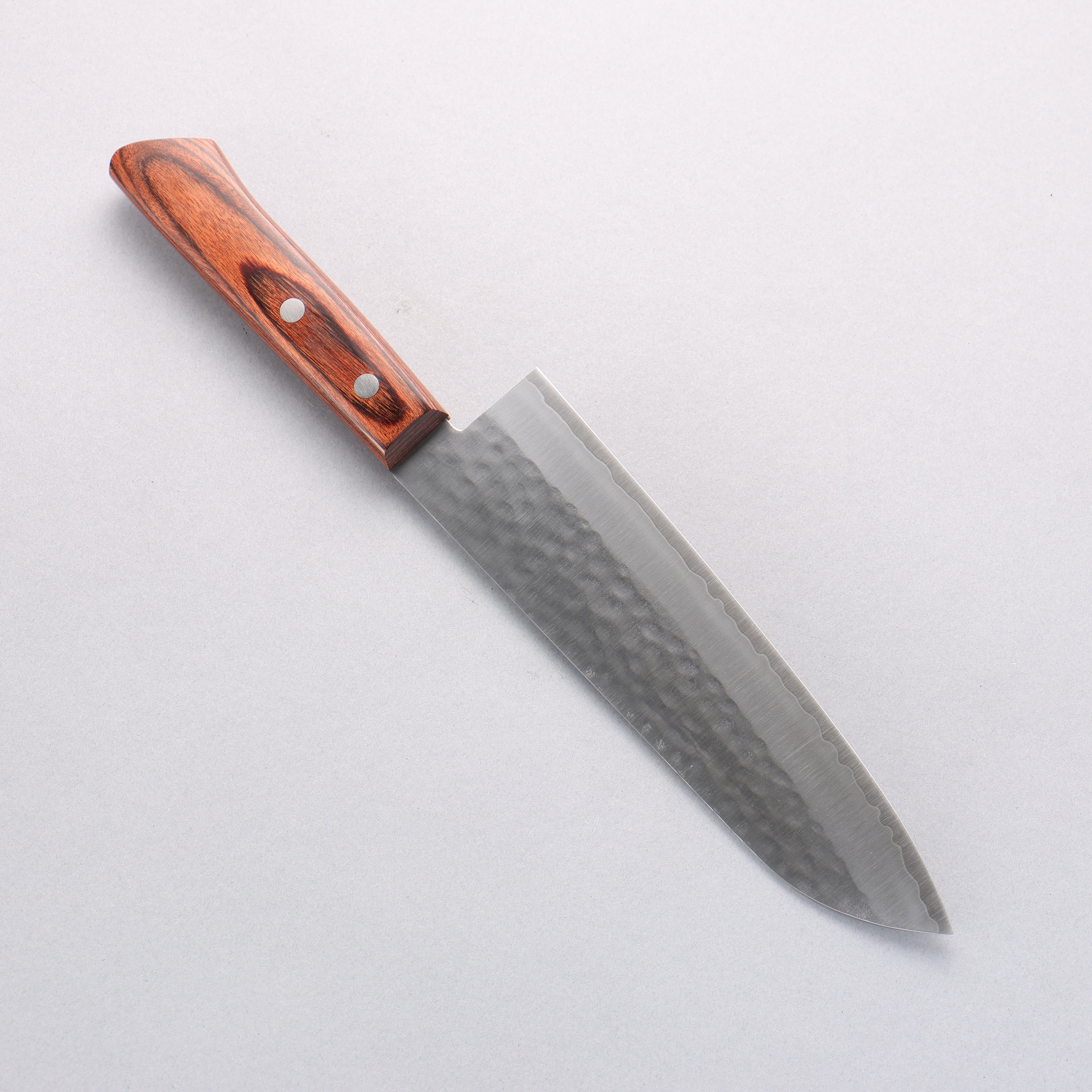 Kunihira VG1 Hammered Gyuto 180mm Mahogany Handle - Seisuke Knife