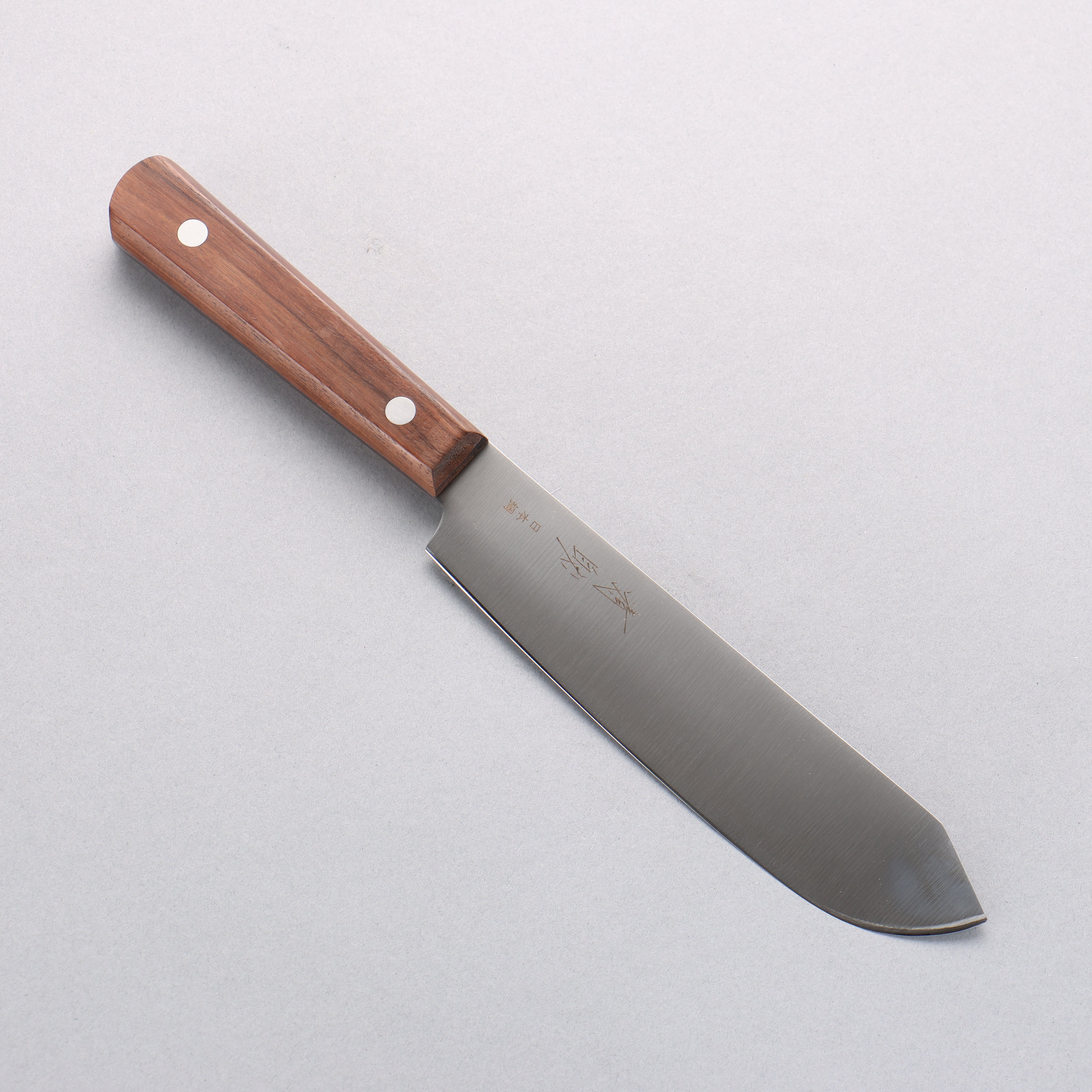 Seisuke Sanzoku Japanese Steel Butcher 150mm Shitan Handle - Seisuke Knife