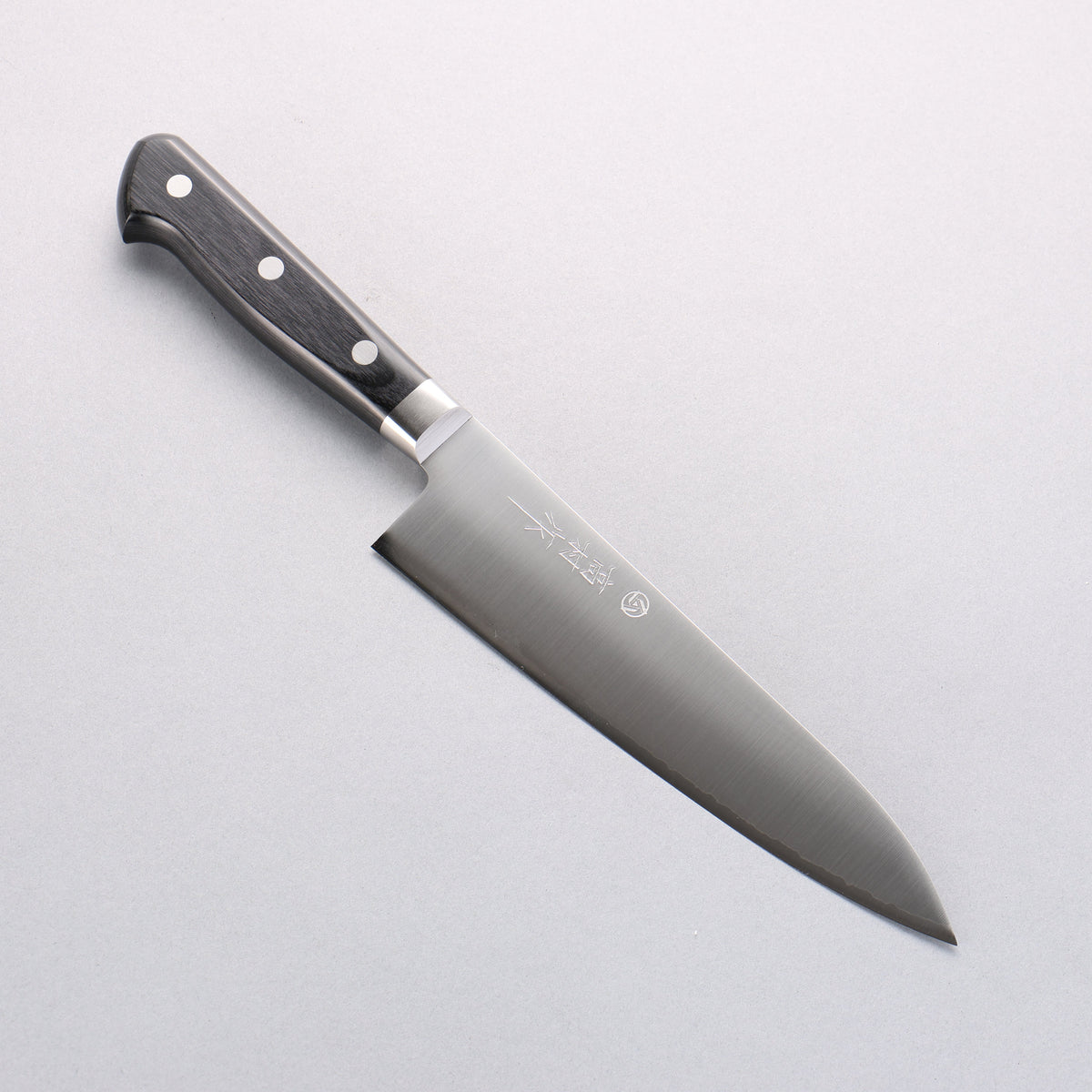 Takamura Knives VG10 Migaki Gyuto 180mm Black Pakkawood Handle