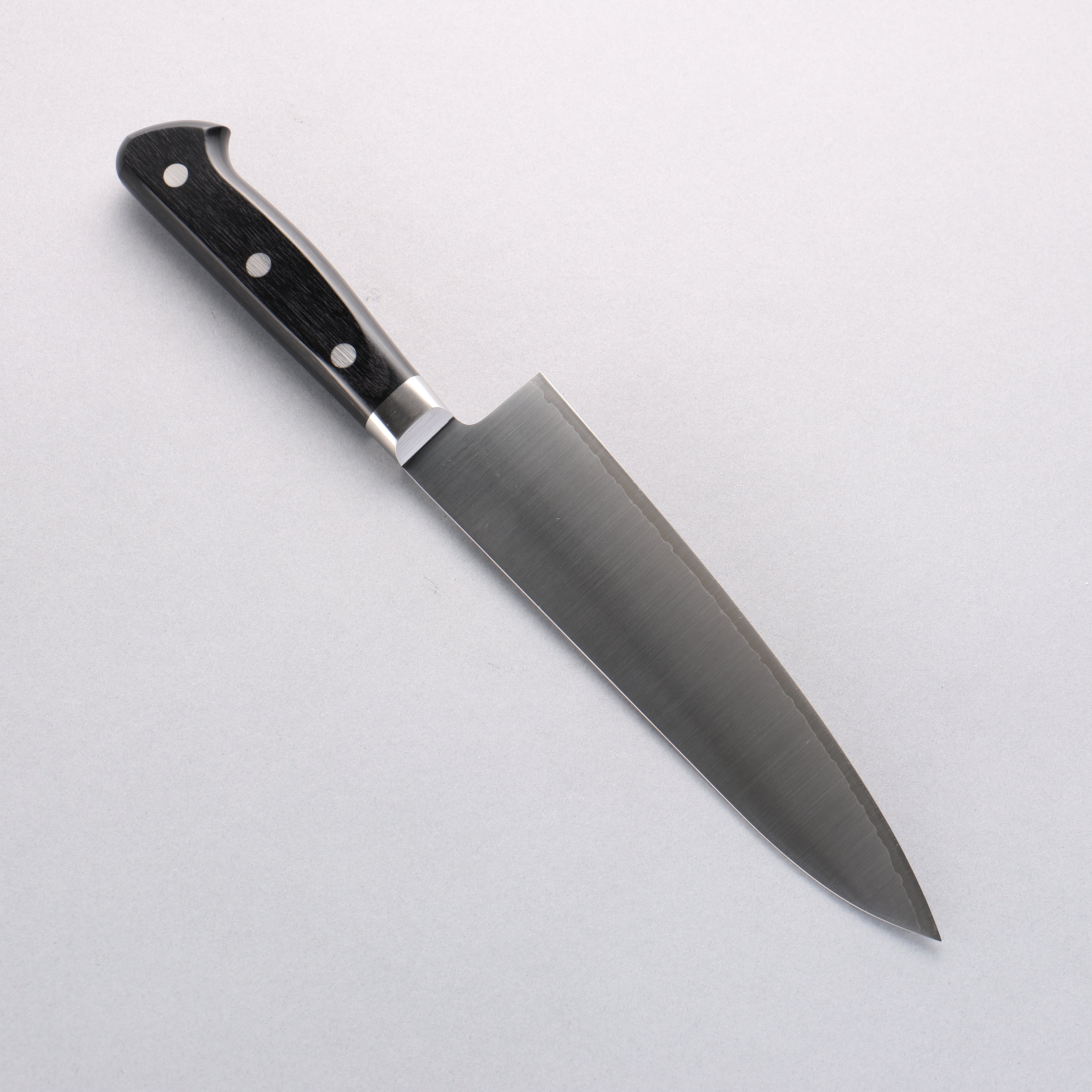Takamura Knives VG10 Migaki Gyuto 180mm Black Pakkawood Handle - Seisuke Knife