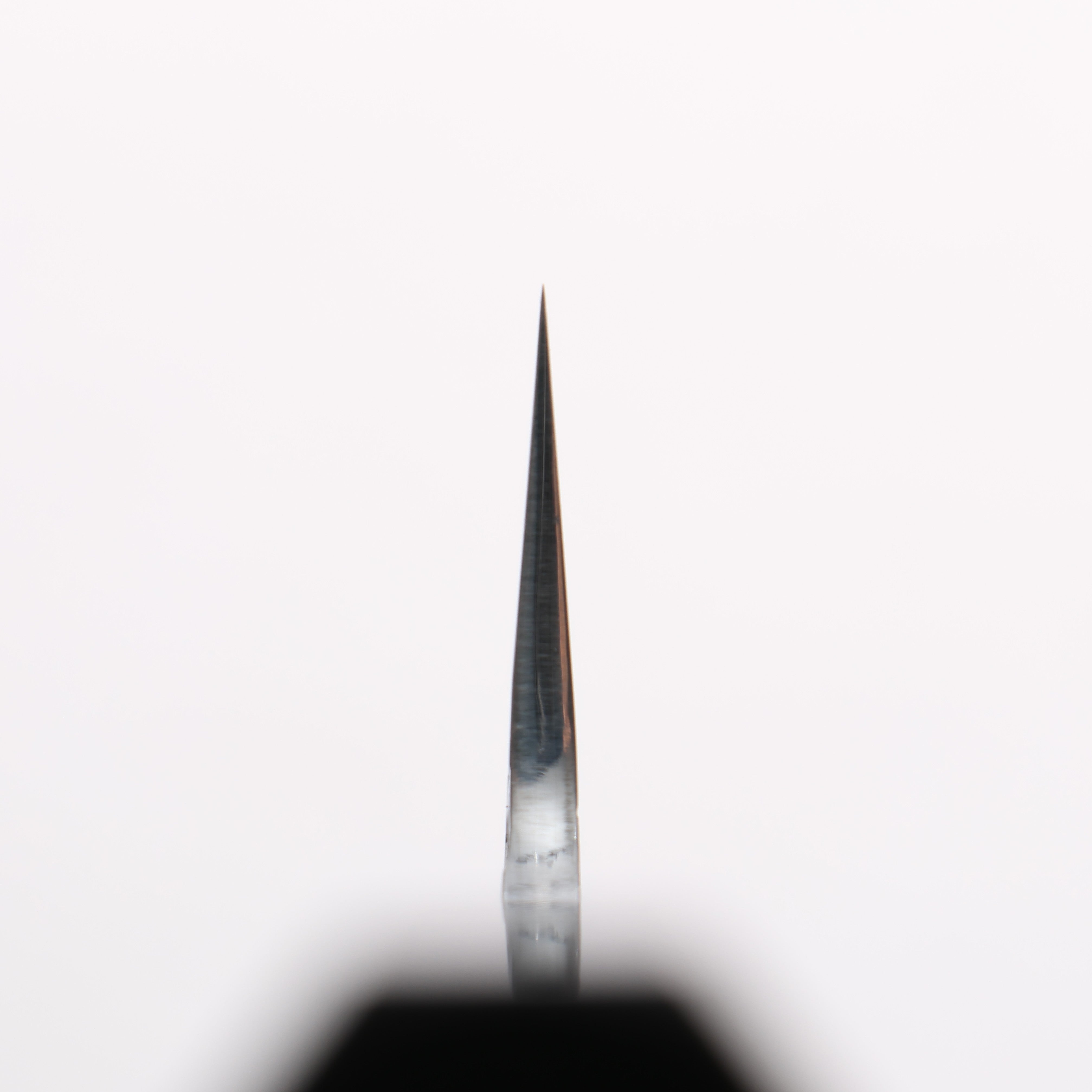 Yu Kurosaki Shizuku SG2 Hammered Santoku 170mm Ebony Wood (ferrule: Black Water Buffalo Horn) Handle - Seisuke Knife