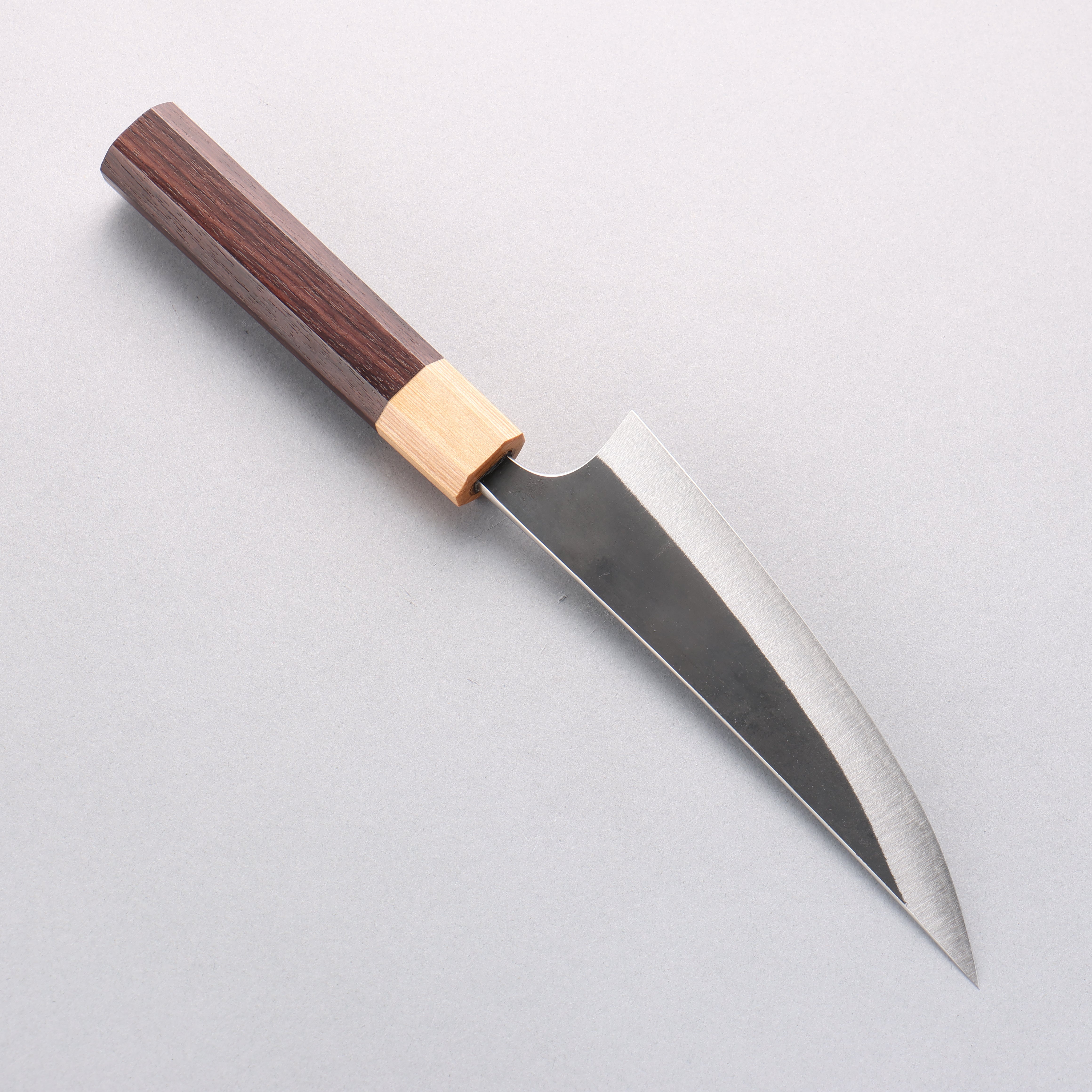 Tinker Blue Super Black Finished 165mm Rosewood Handle Barracuda - Seisuke Knife