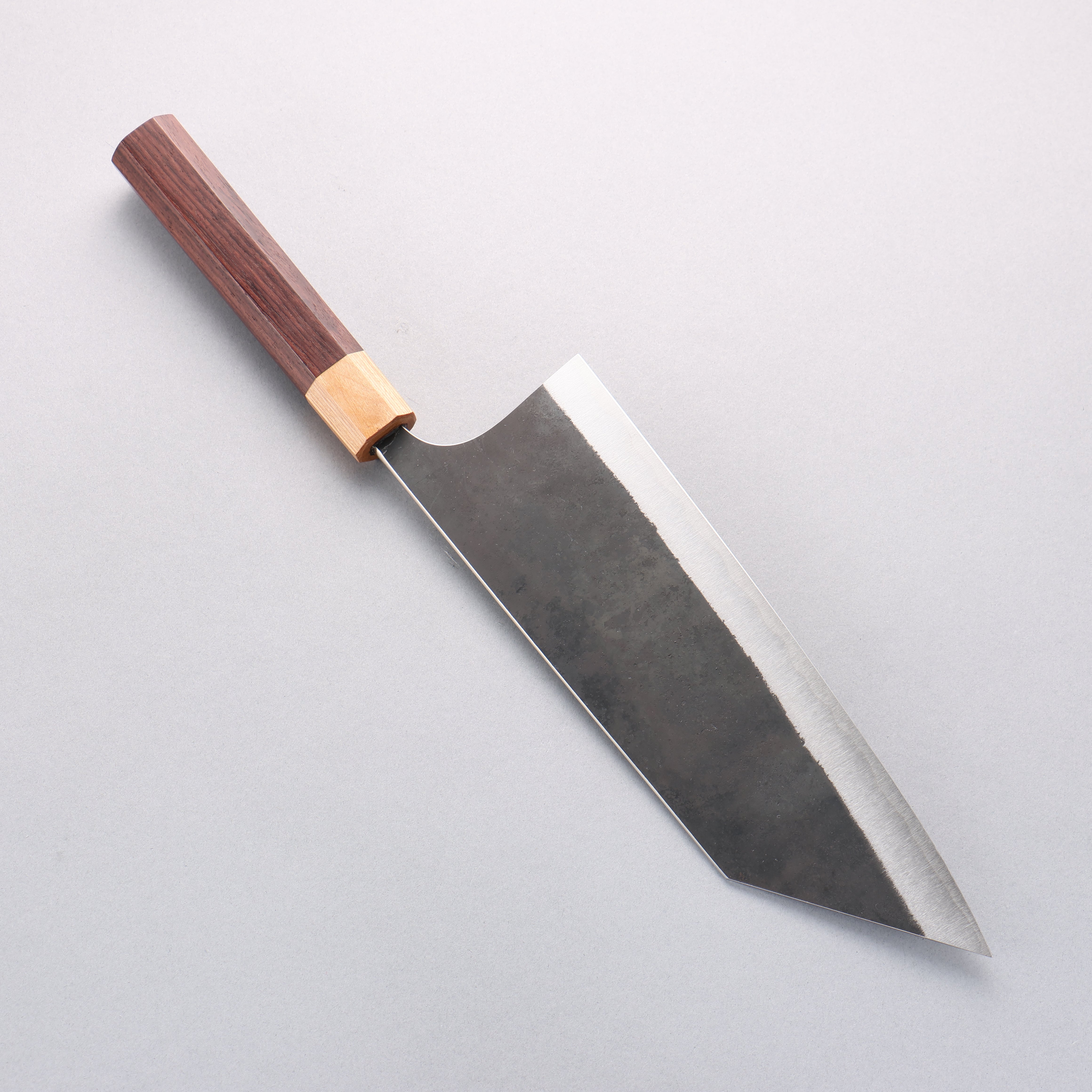 Tinker Blue Super Black Finished 230mm Rosewood Handle Ironhorse - Seisuke Knife