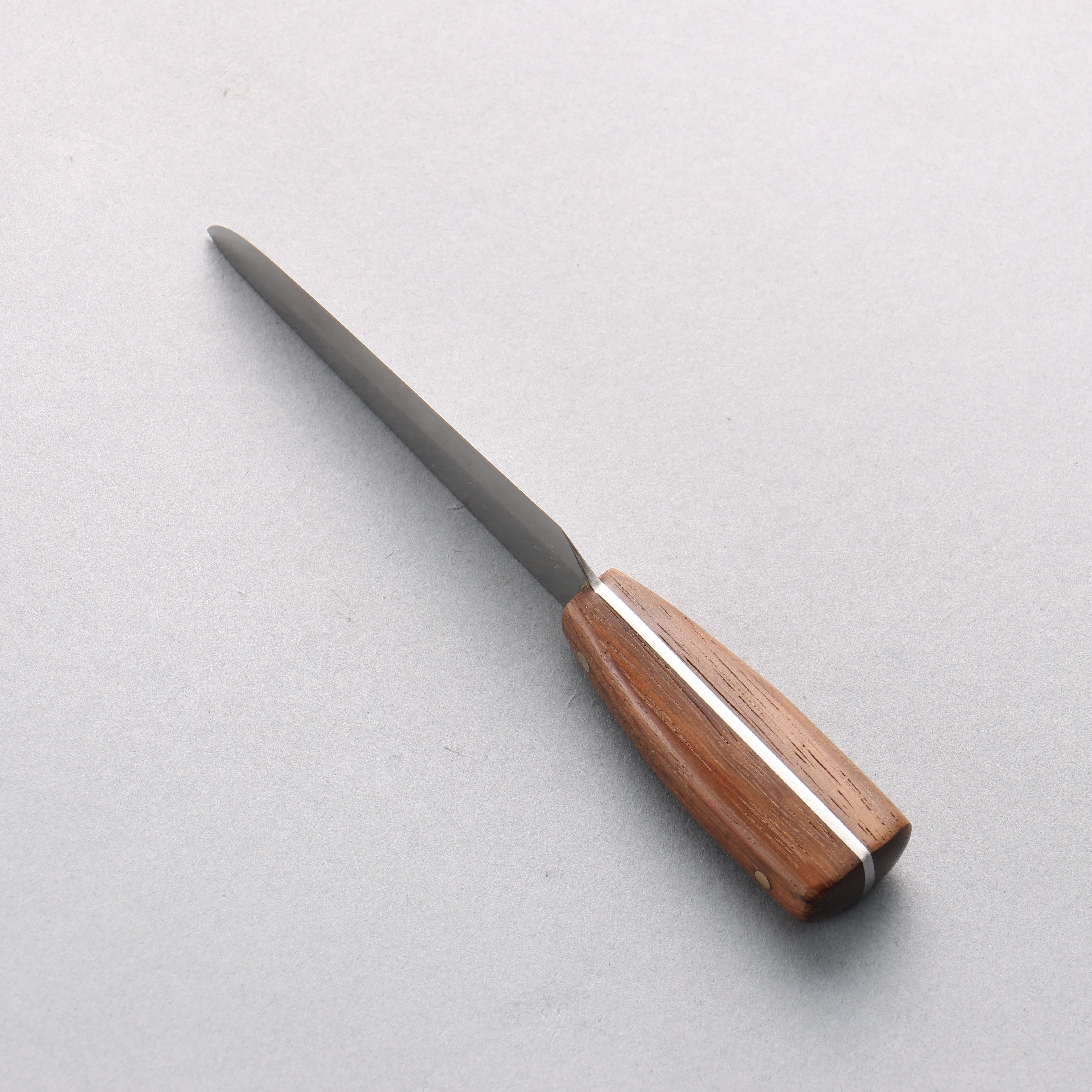 Shungo Ogata SG2 Damascus Mini Petty-Utility 80mm Shitan Handle with Sheath - Seisuke Knife