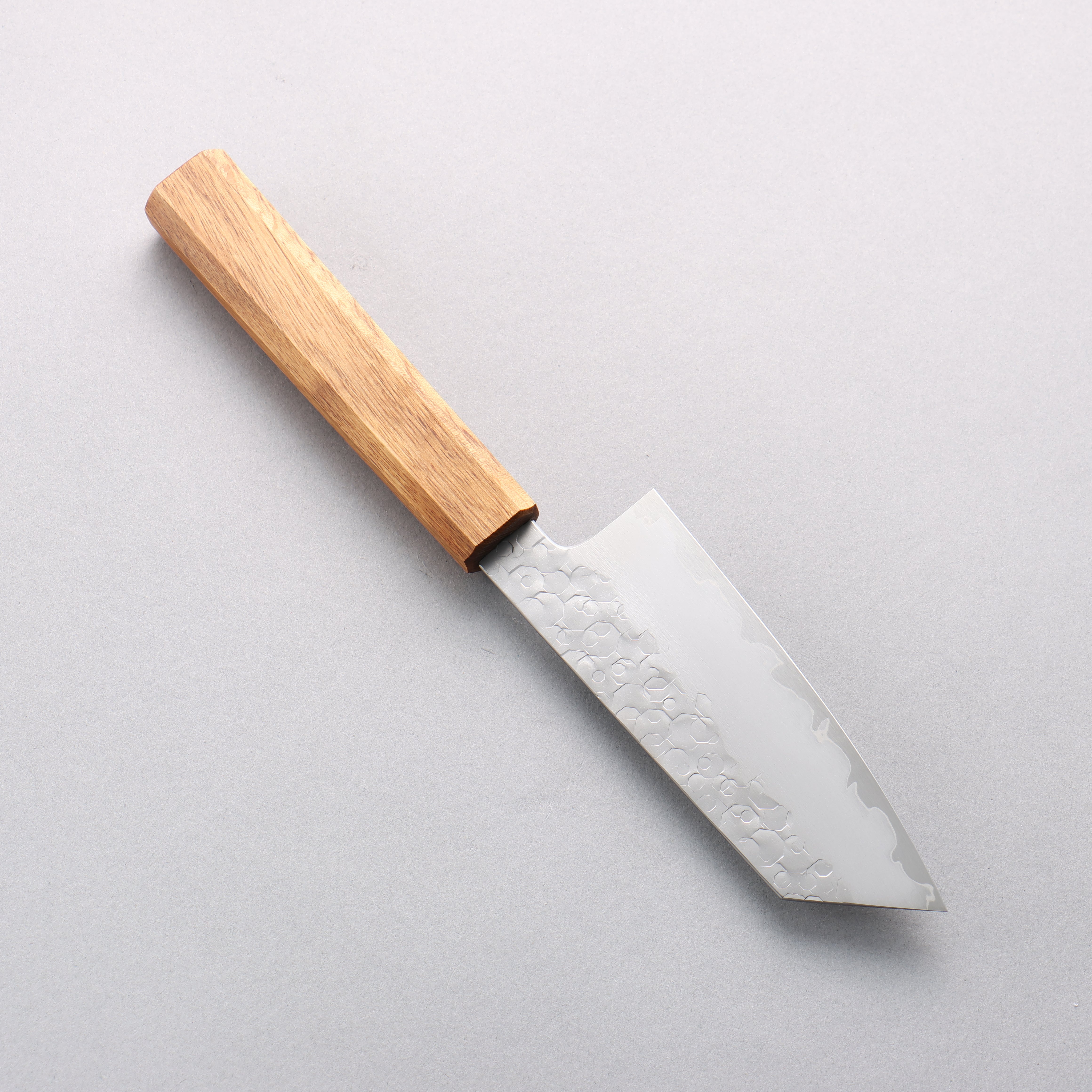Hado Shiosai SG2 Hammered Small Bunka 135mm Oak Handle - Seisuke Knife