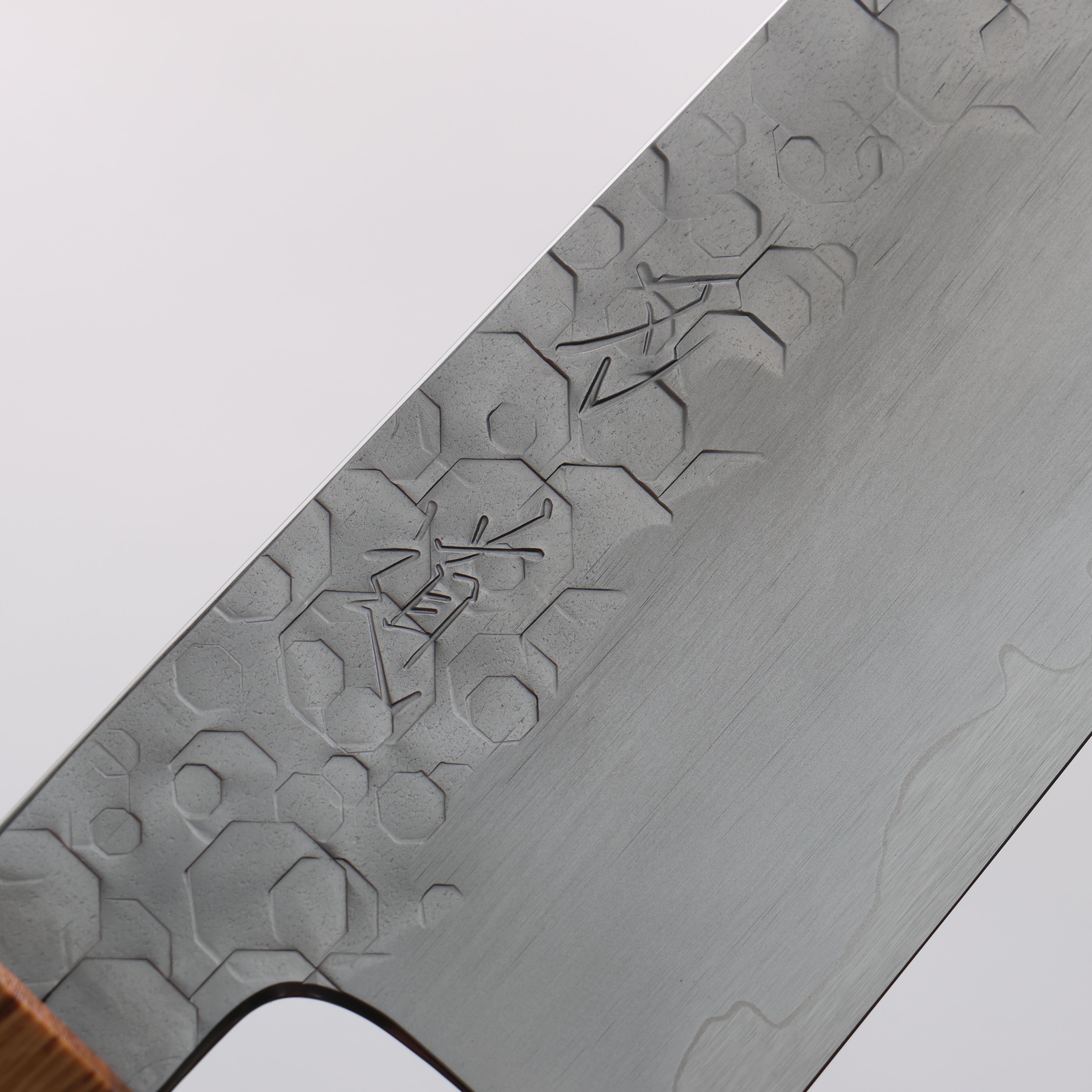 Hado Shiosai SG2 Hammered Small Bunka 135mm Oak Handle - Seisuke Knife