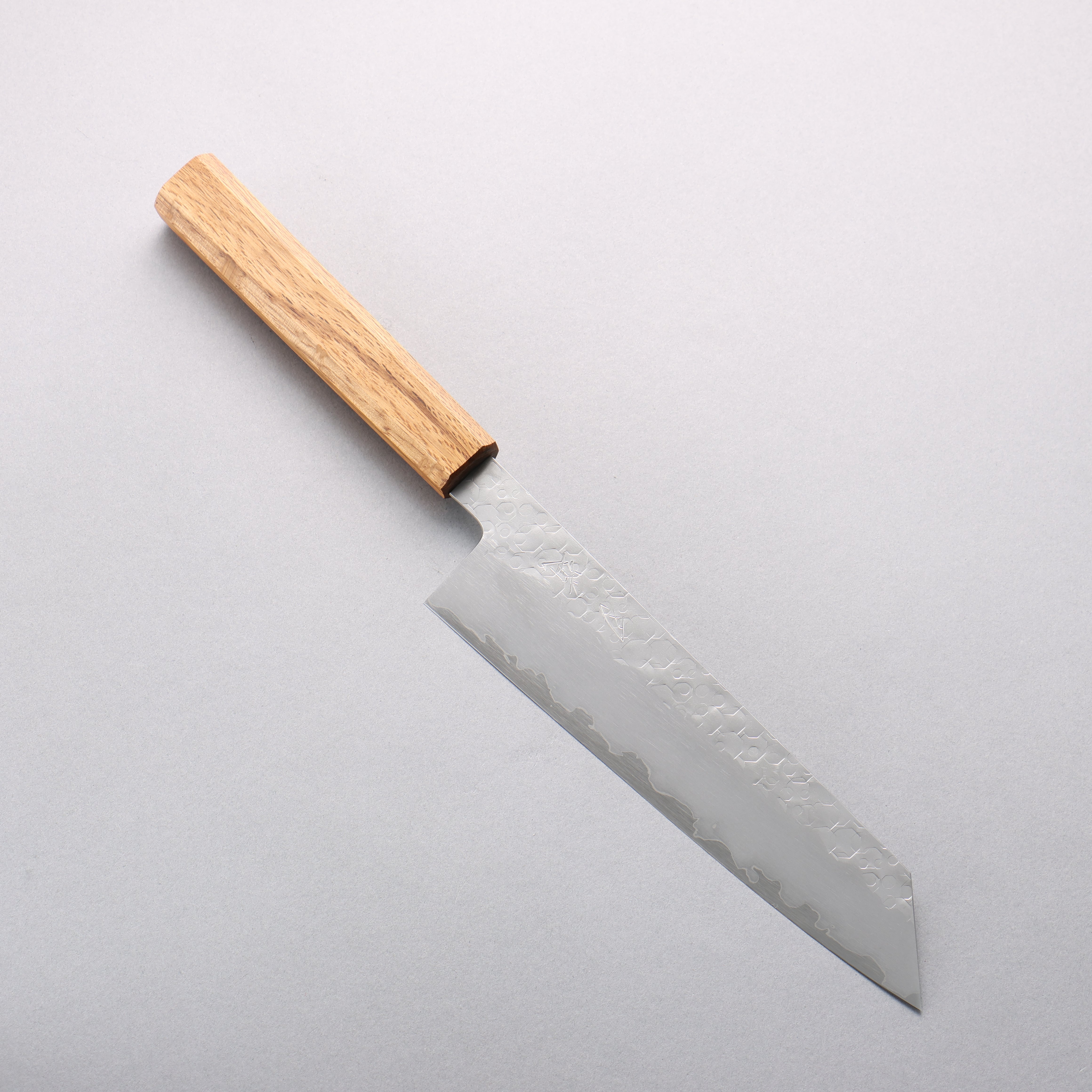 Hado Shiosai SG2 Hammered Kiritsuke Gyuto 210mm Oak Handle - Seisuke Knife