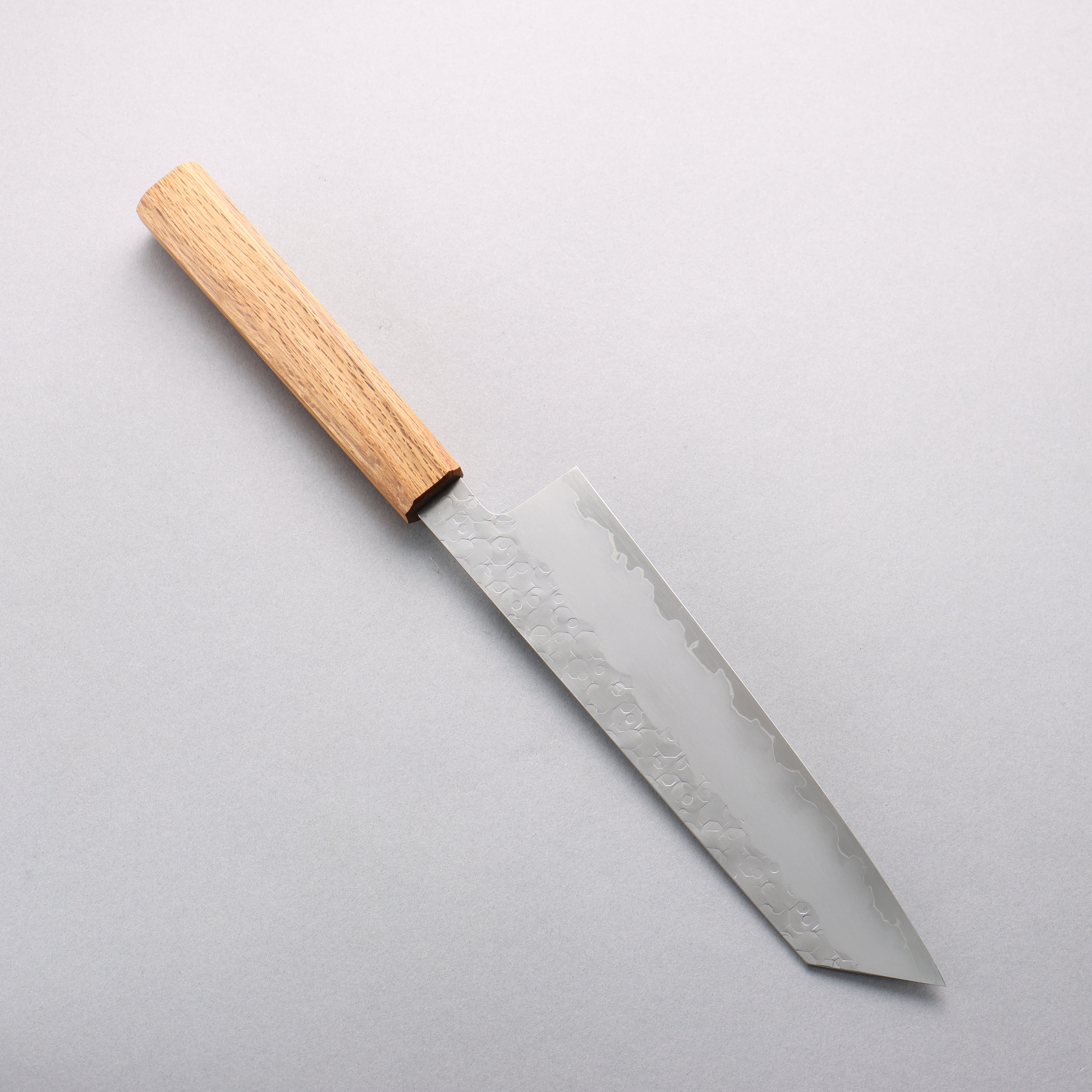 Hado Shiosai SG2 Hammered Kiritsuke Gyuto 210mm Oak Handle - Seisuke Knife