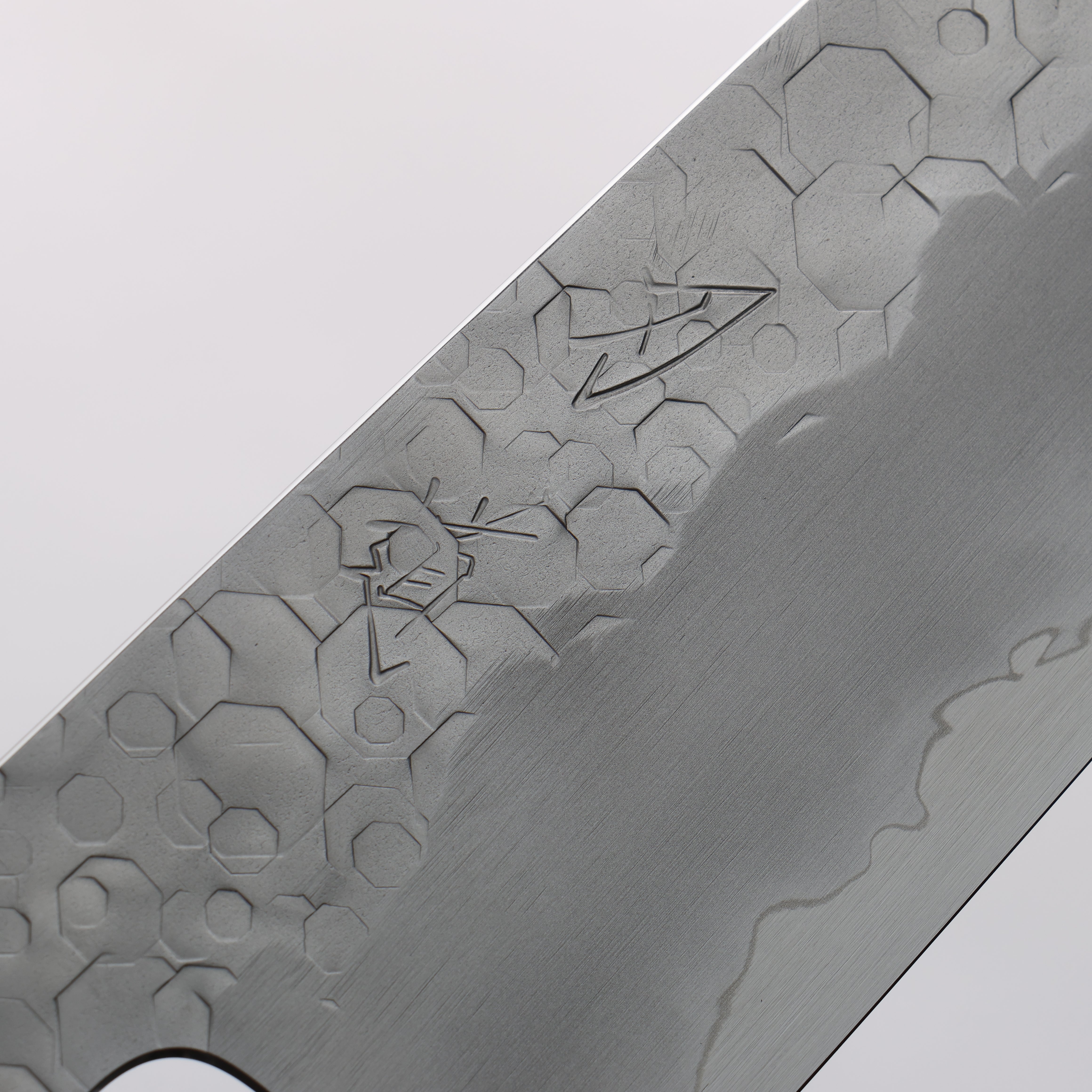 Hado Shiosai SG2 Hammered Kiritsuke Gyuto 210mm Kijiro-nuri Lacquered Handle - Seisuke Knife