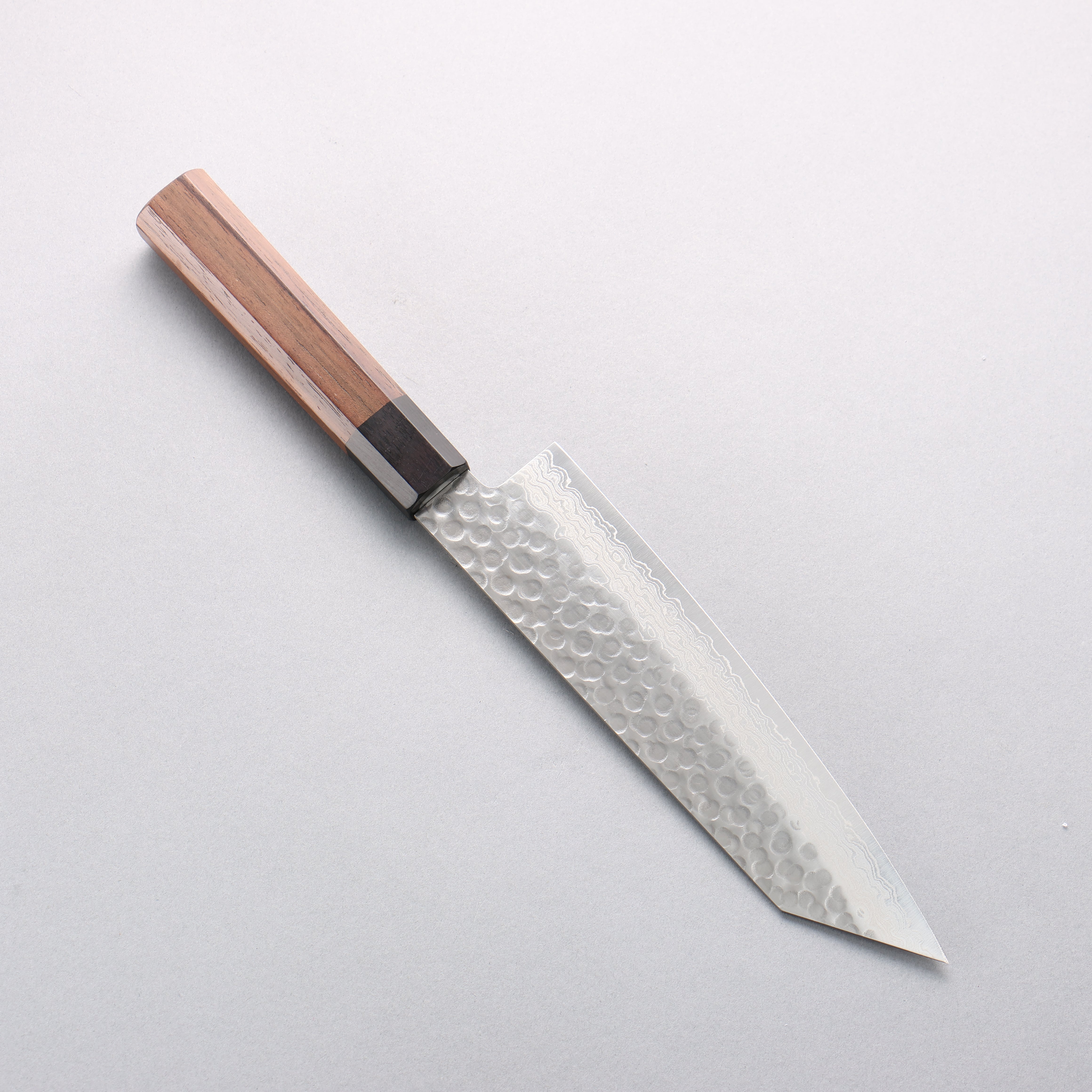 Seisuke AUS10 45 Layer Damascus Kiritsuke Santoku 180mm Shitan Handle - Seisuke Knife