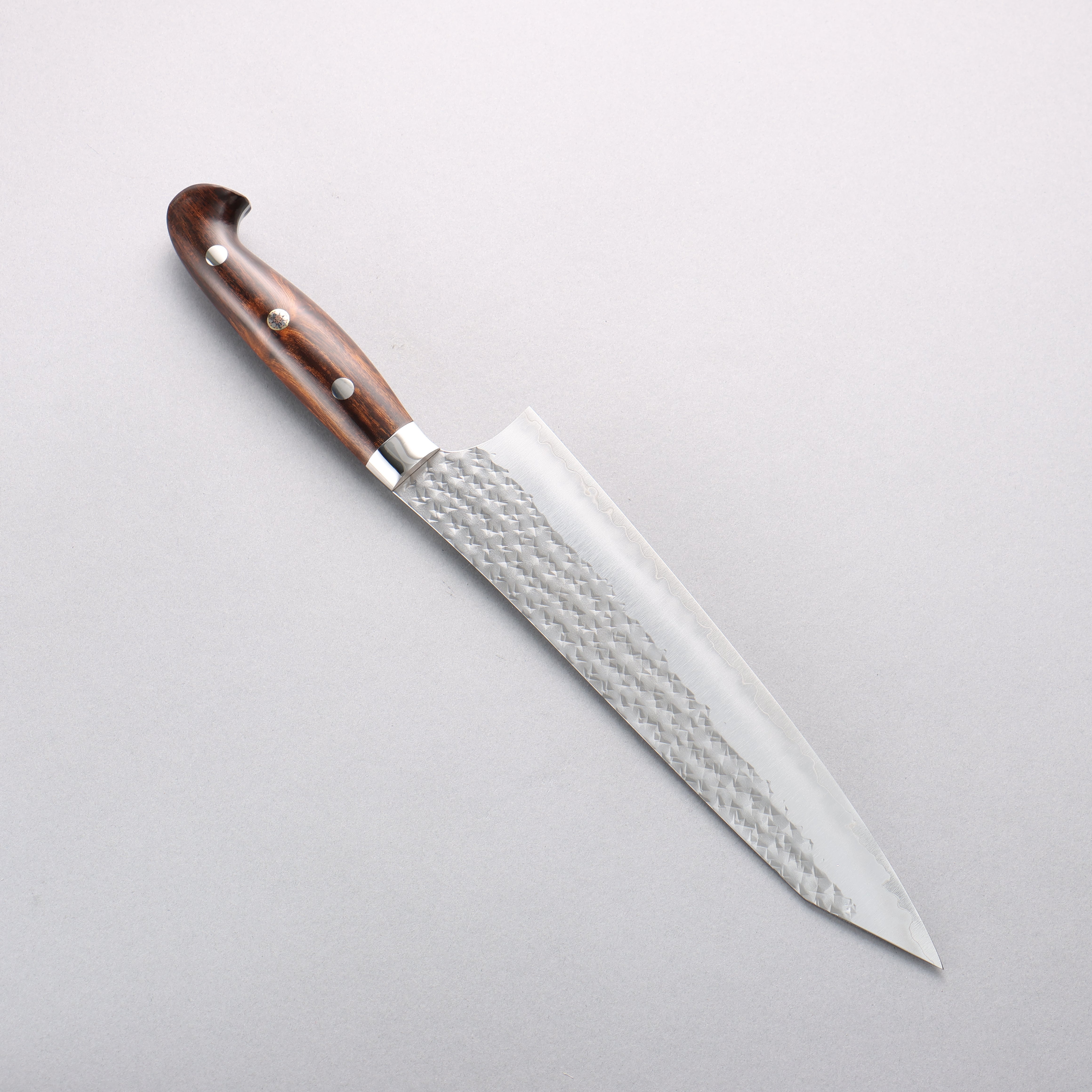 Yu Kurosaki Senko Ei SG2 Hammered Gyuto 210mm Ironwood Handle with Sheath - Seisuke Knife
