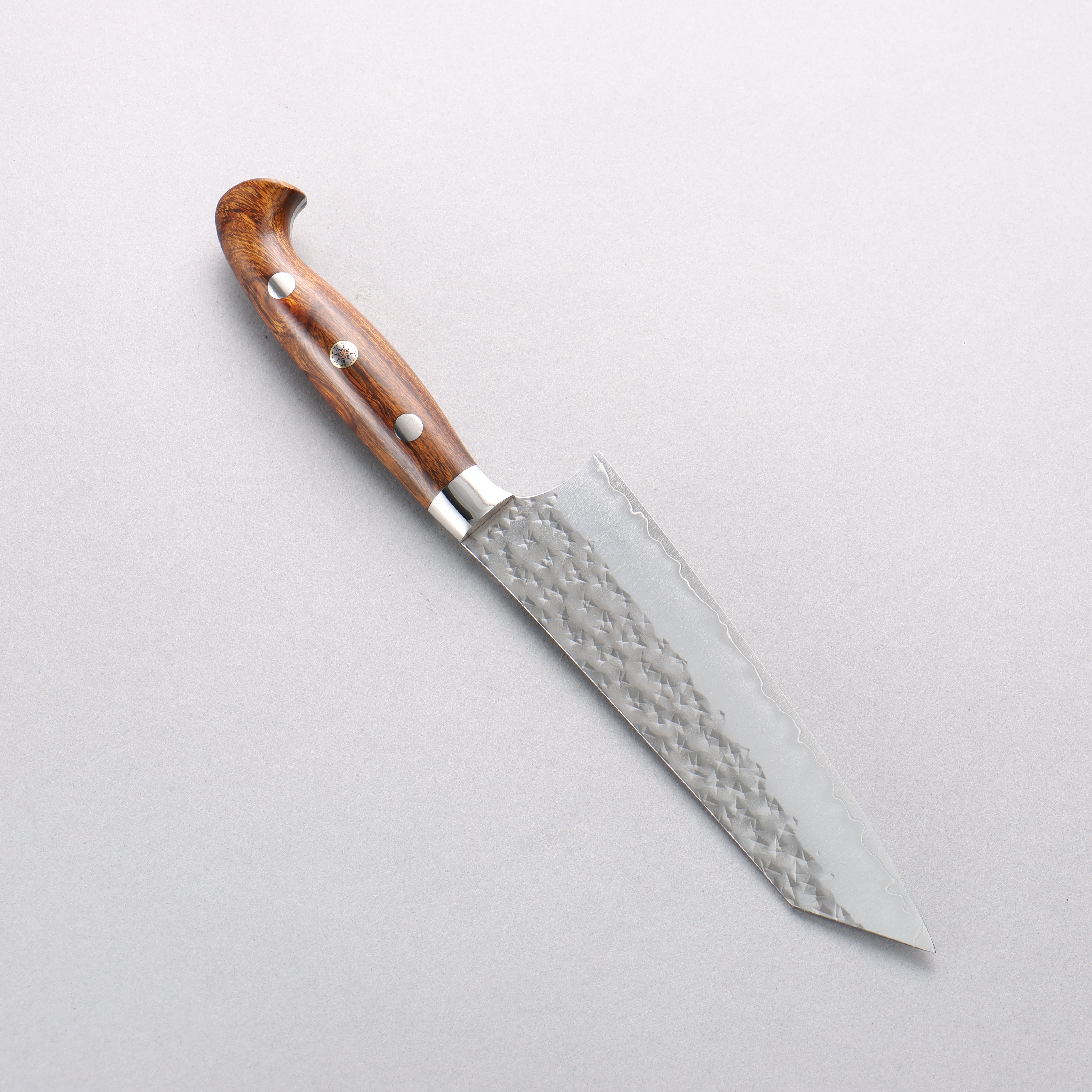 Yu Kurosaki Senko Ei SG2 Hammered Small Bunka 150mm Ironwood Handle with Sheath - Seisuke Knife