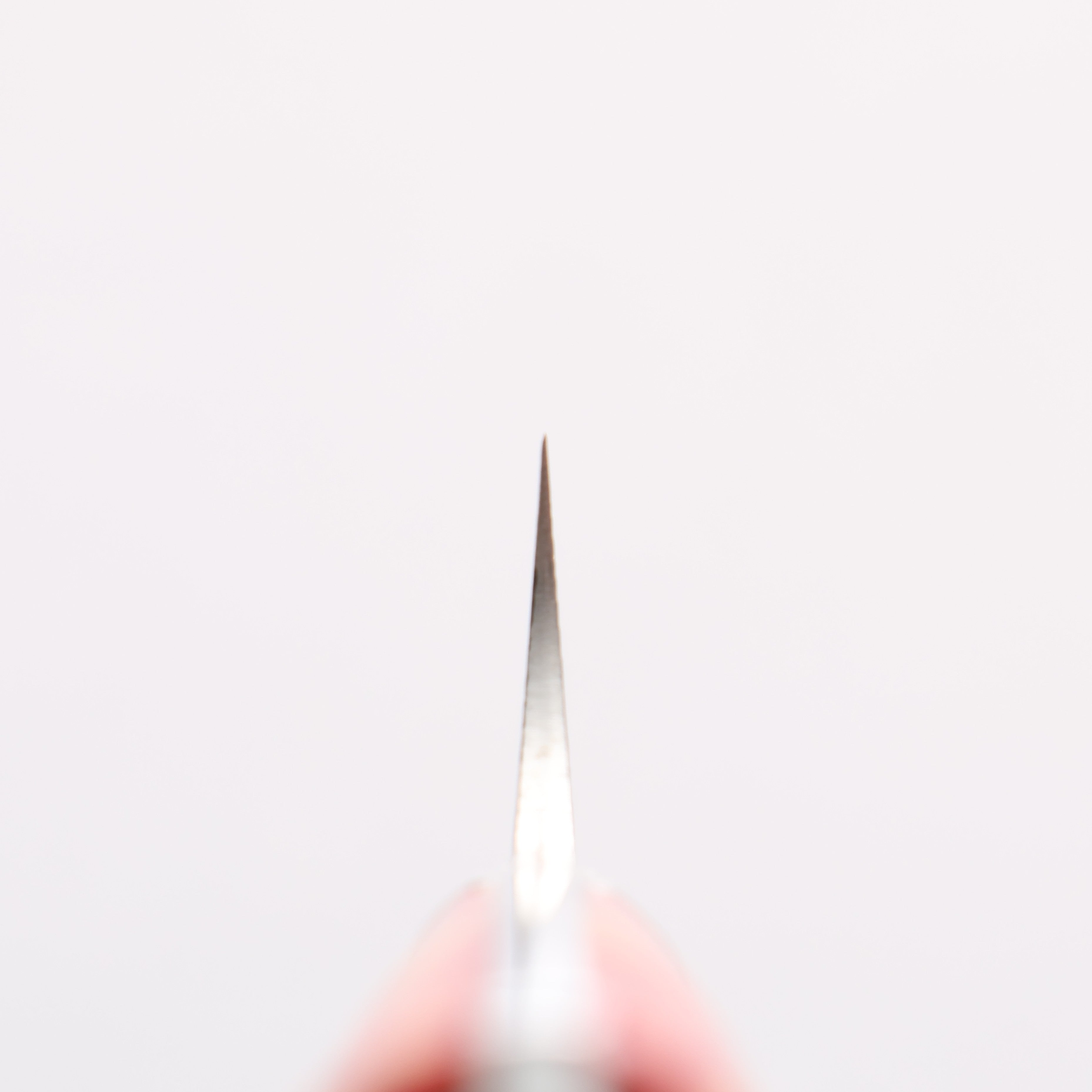 Takeshi Saji SG2 Diamond Finish Damascus Petty-Utility 90mm Red Turquoise Handle - Seisuke Knife