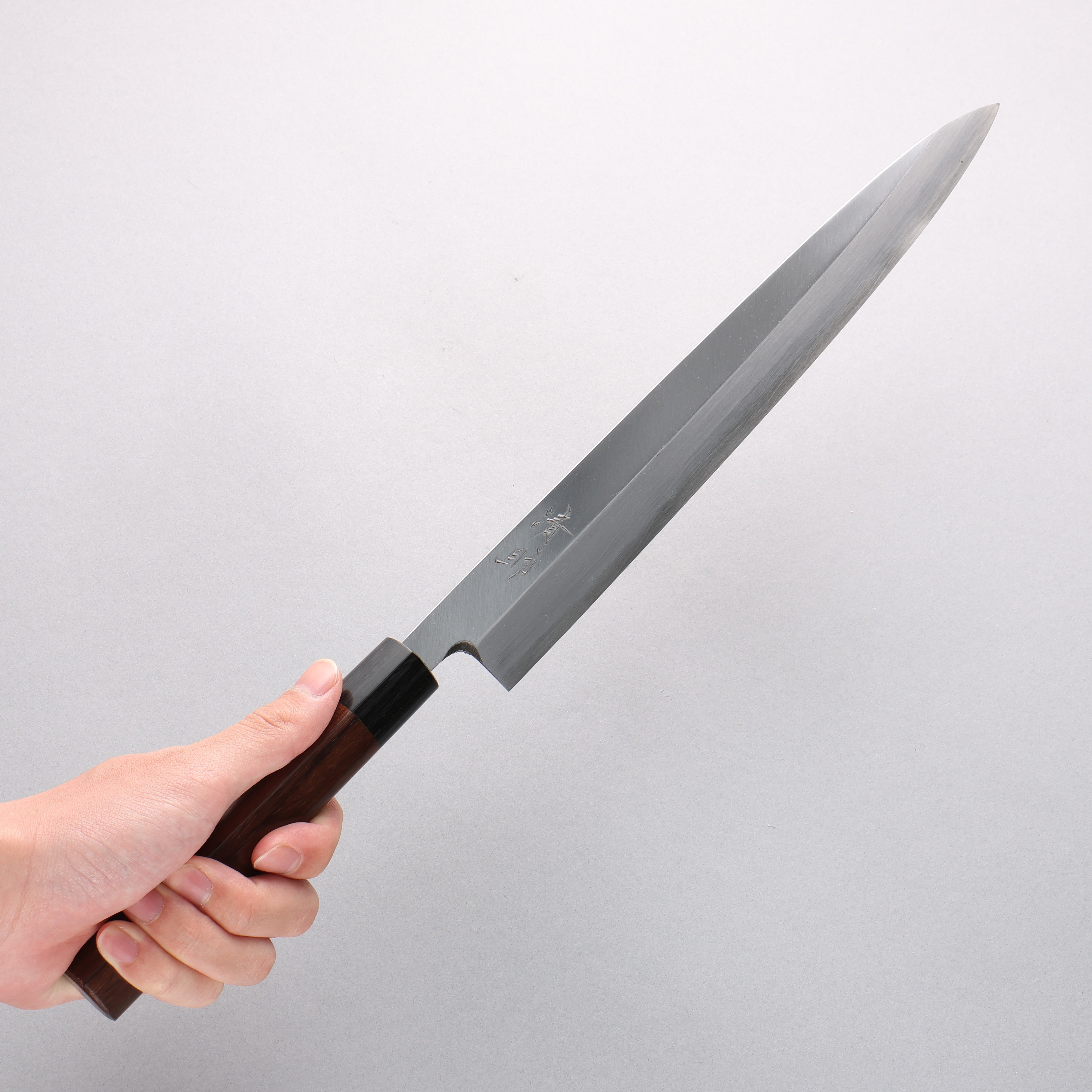 Seisuke White Steel Kasumitogi Yanagiba 300mm Rosewood Handle - Seisuke Knife