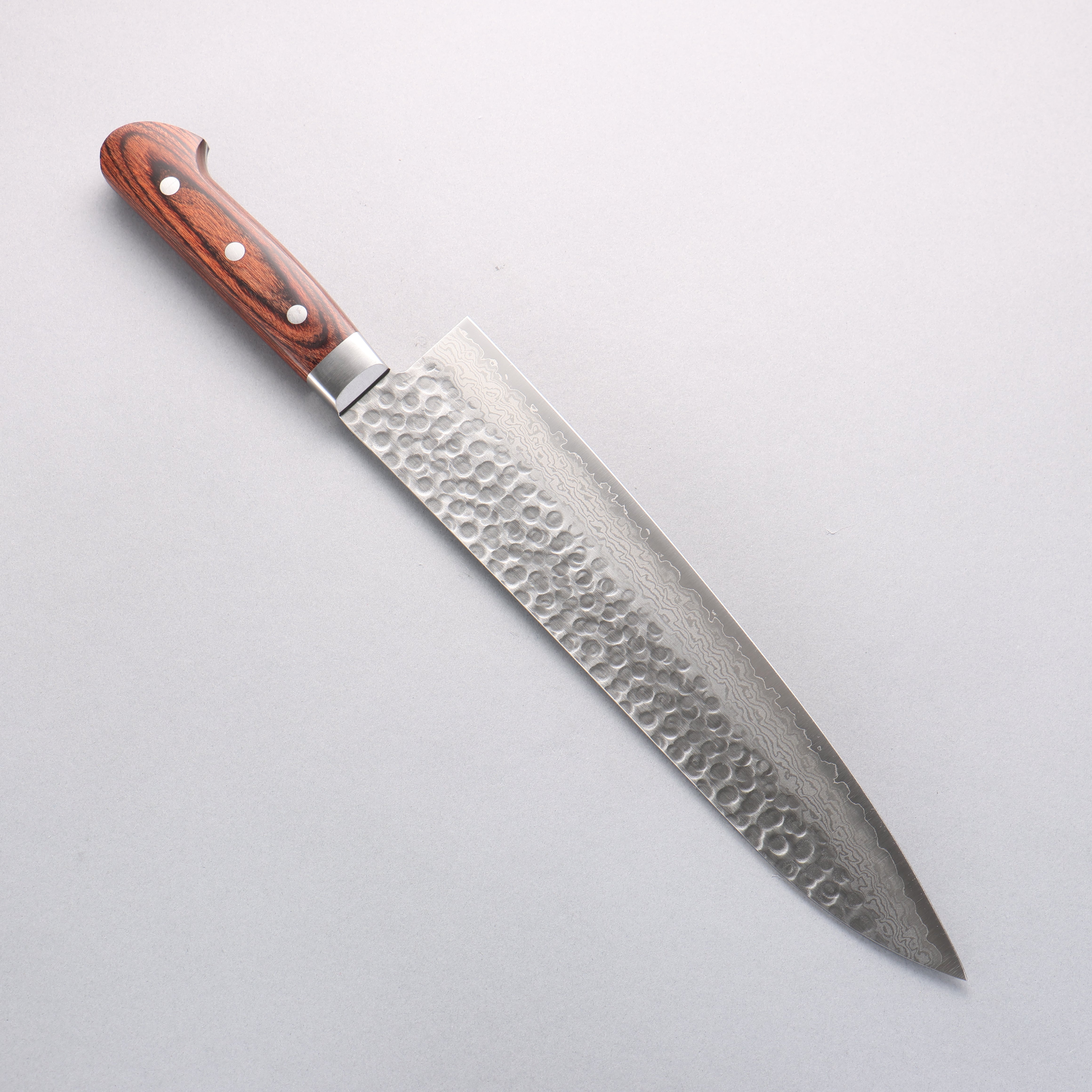 Seisuke VG10 17 Layer Damascus Gyuto 270mm Mahogany Handle - Seisuke Knife