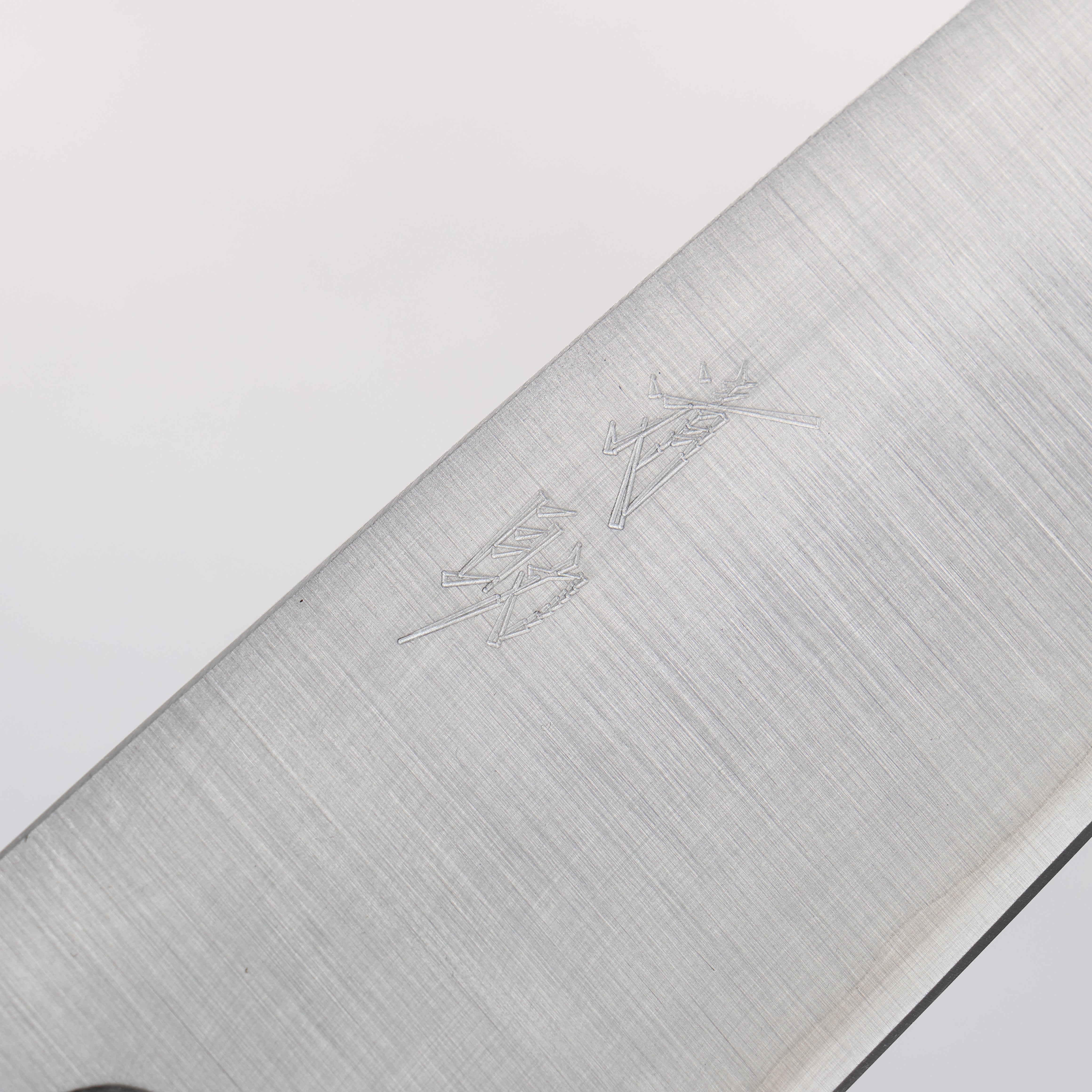 Seisuke Silver Steel No.3 Migaki Santoku 165mm Oak Handle - Seisuke Knife
