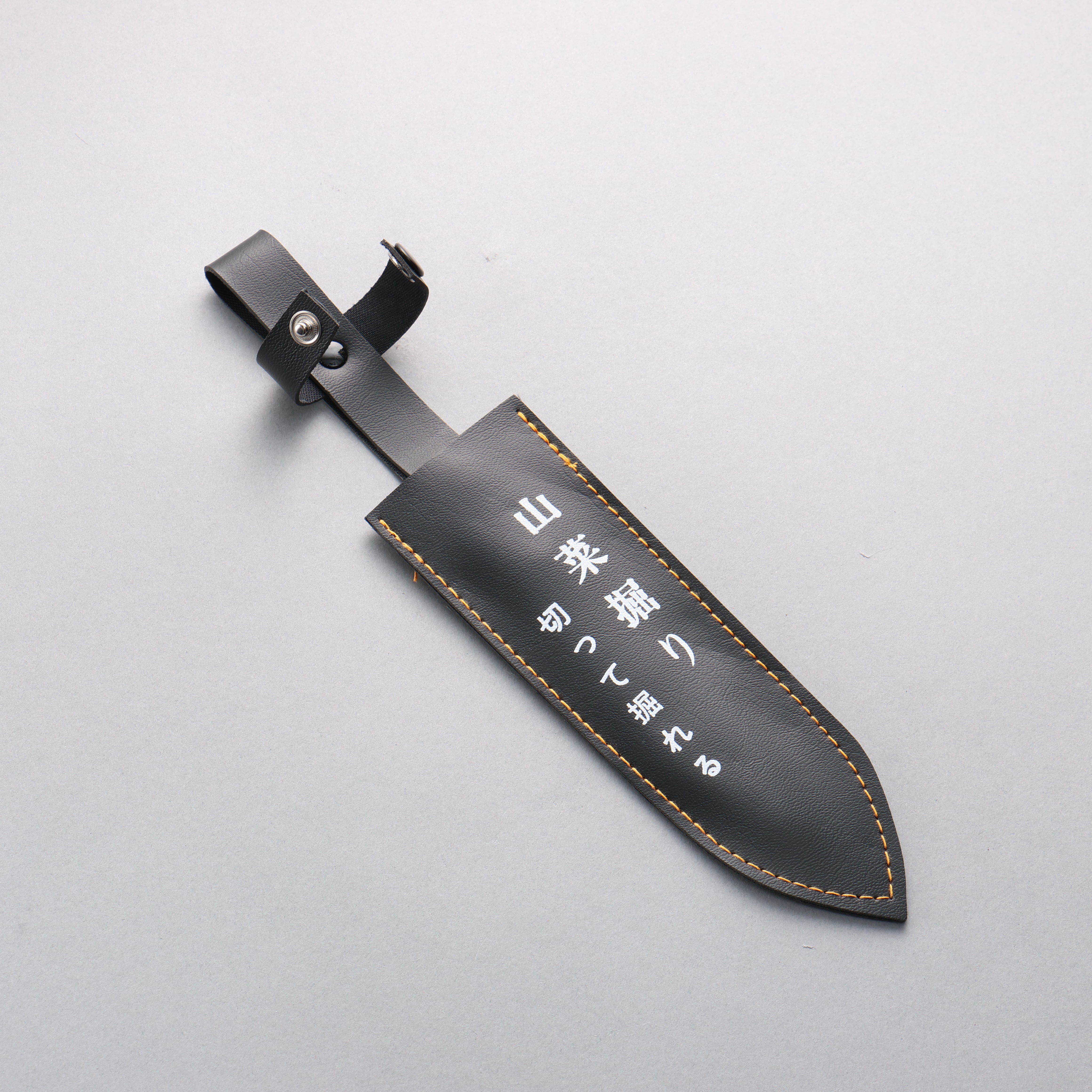 Bonsai Carbon Steel Hori Hori 170mm with Sheath - Seisuke Knife