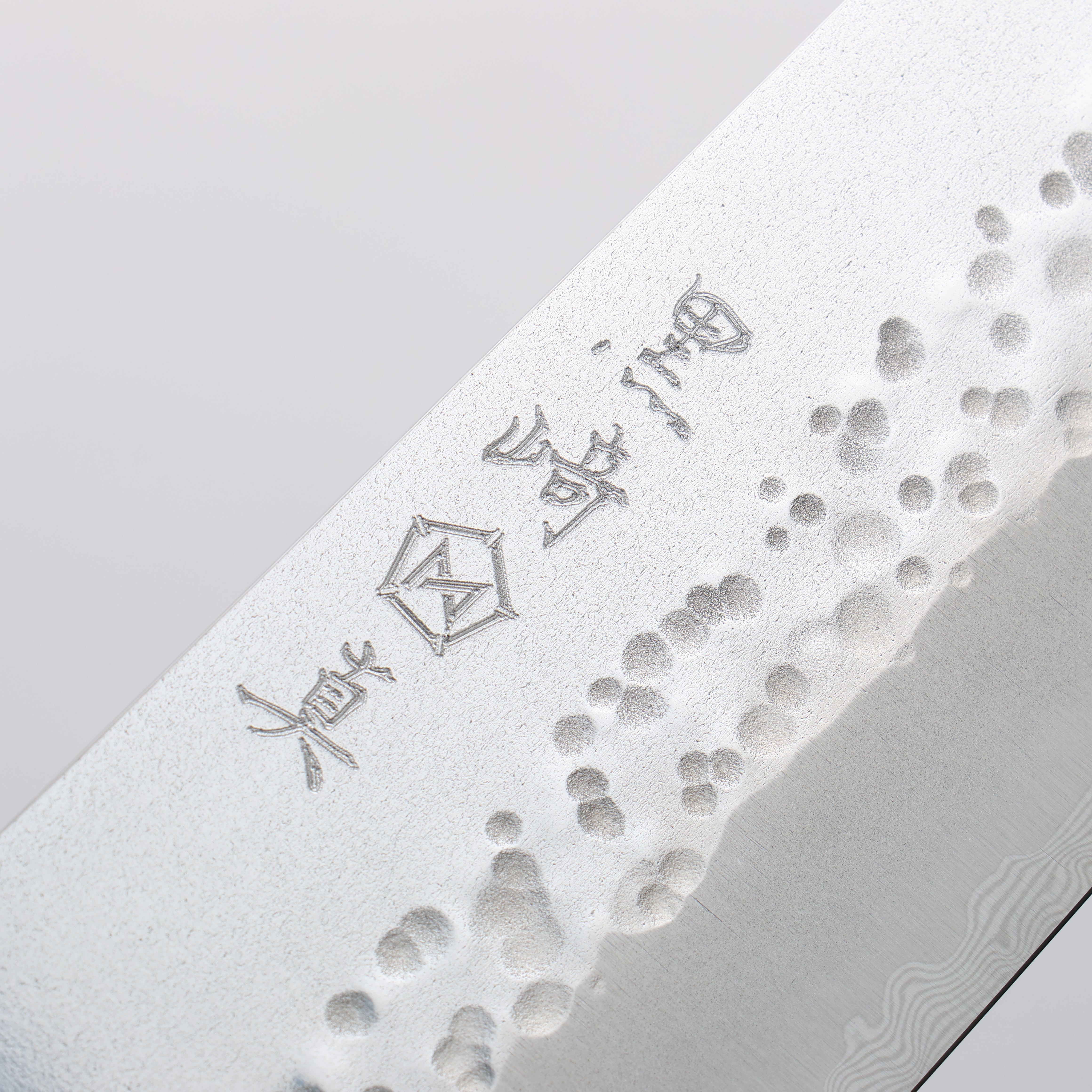 Makoto Kurosaki Coreless Hammered (Halfway) Gyuto 210mm Ebony Wood Handle VG2/VG10 - Seisuke Knife