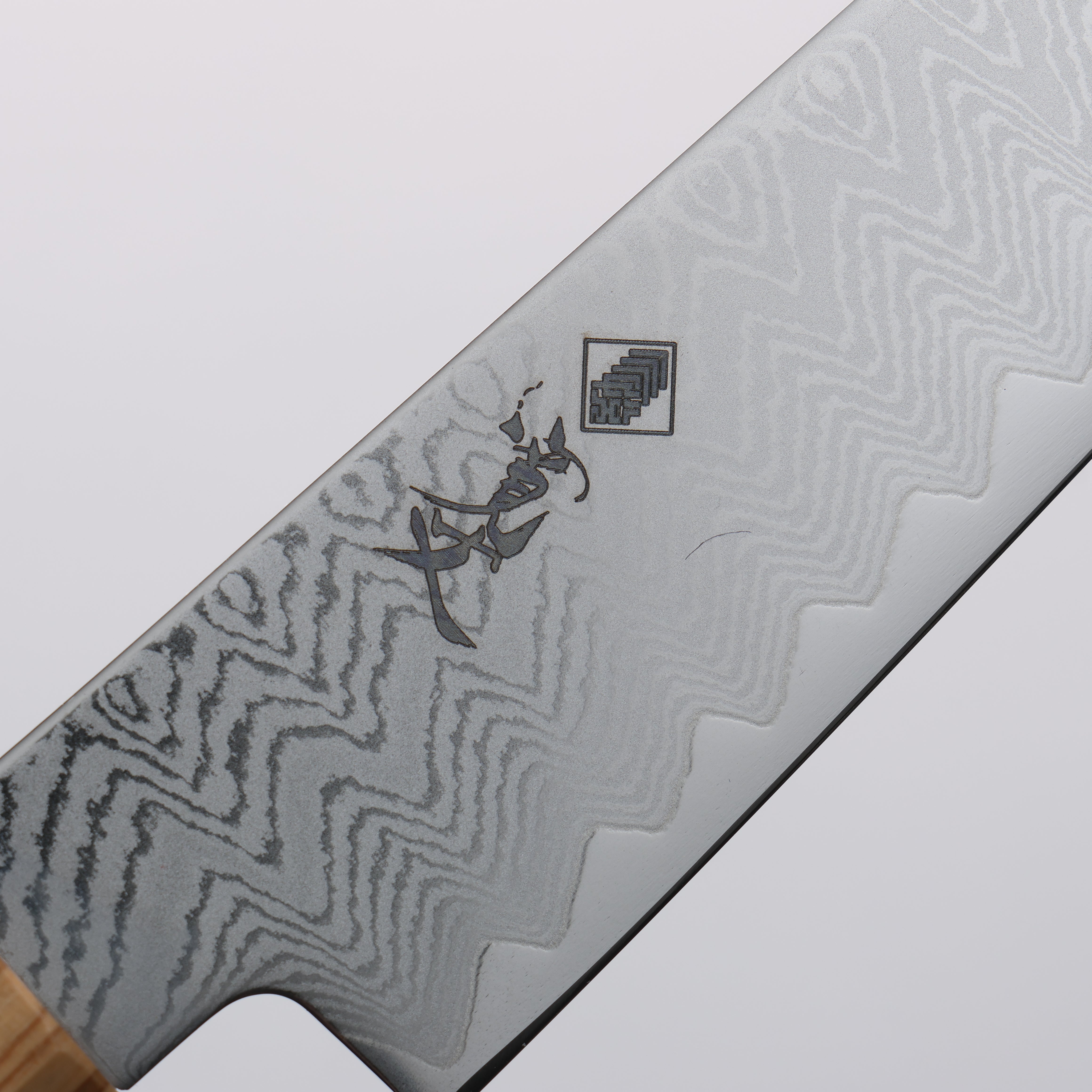 Kanjyo VG10 Damascus Petty-Utility 150mm Olive Wood Handle - Seisuke Knife