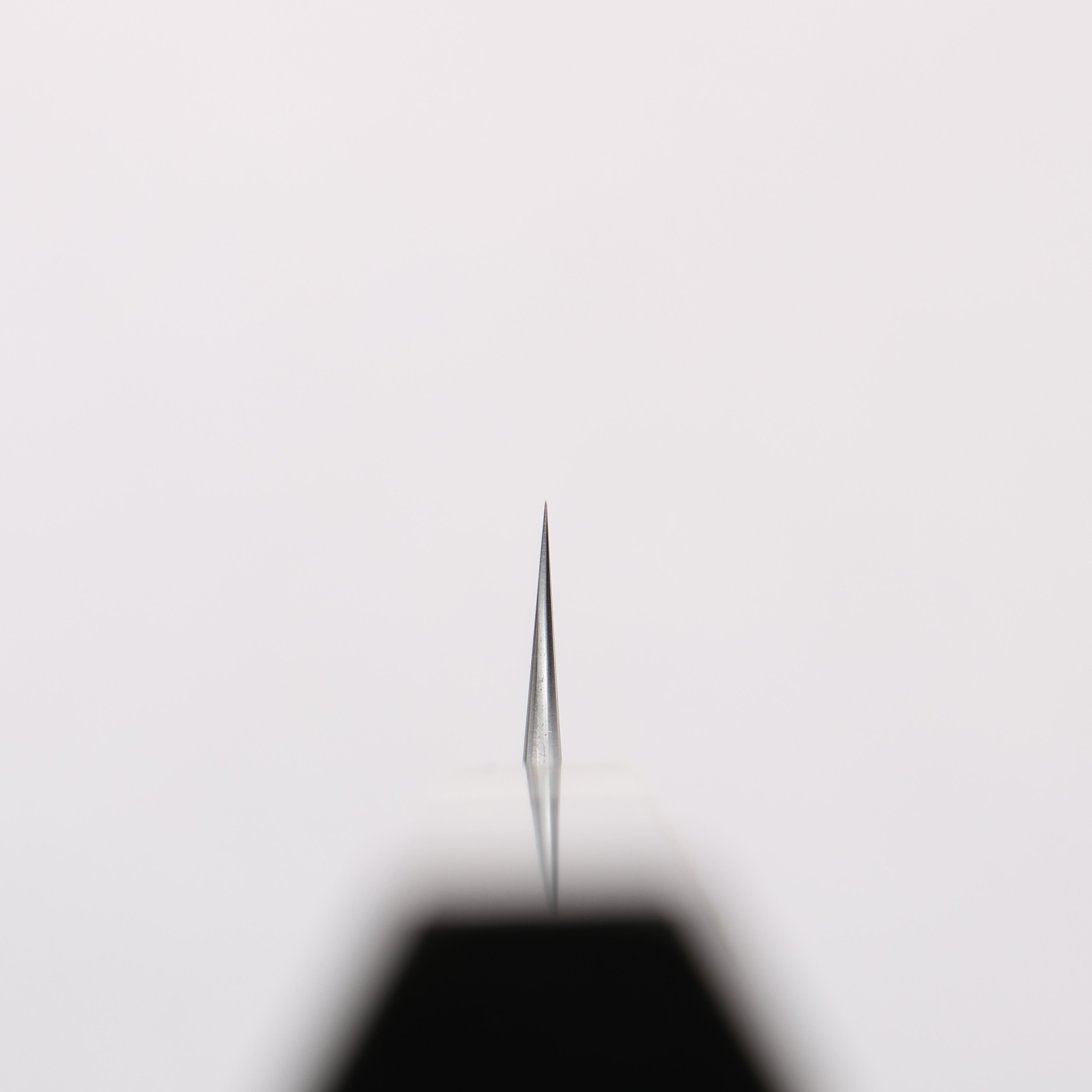 Yoshimi Kato SPG STRIX V-Hammered Kiritsuke Petty-Utility 80mm White Ring & Stabilized Wood Handle - Seisuke Knife
