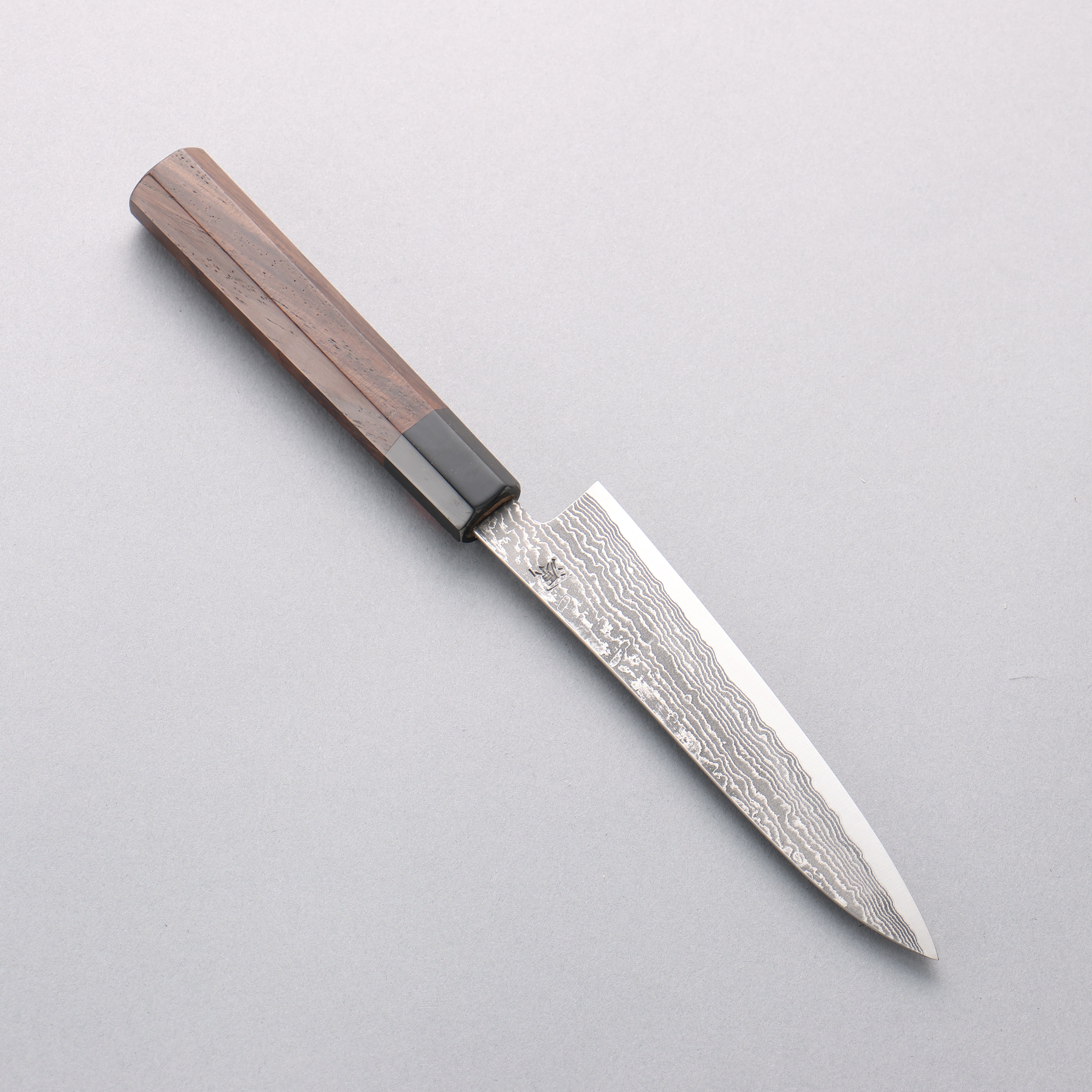 Shigeki Tanaka Harukaze SG2 Damascus Petty-Utility 135mm Walnut Handle - Seisuke Knife