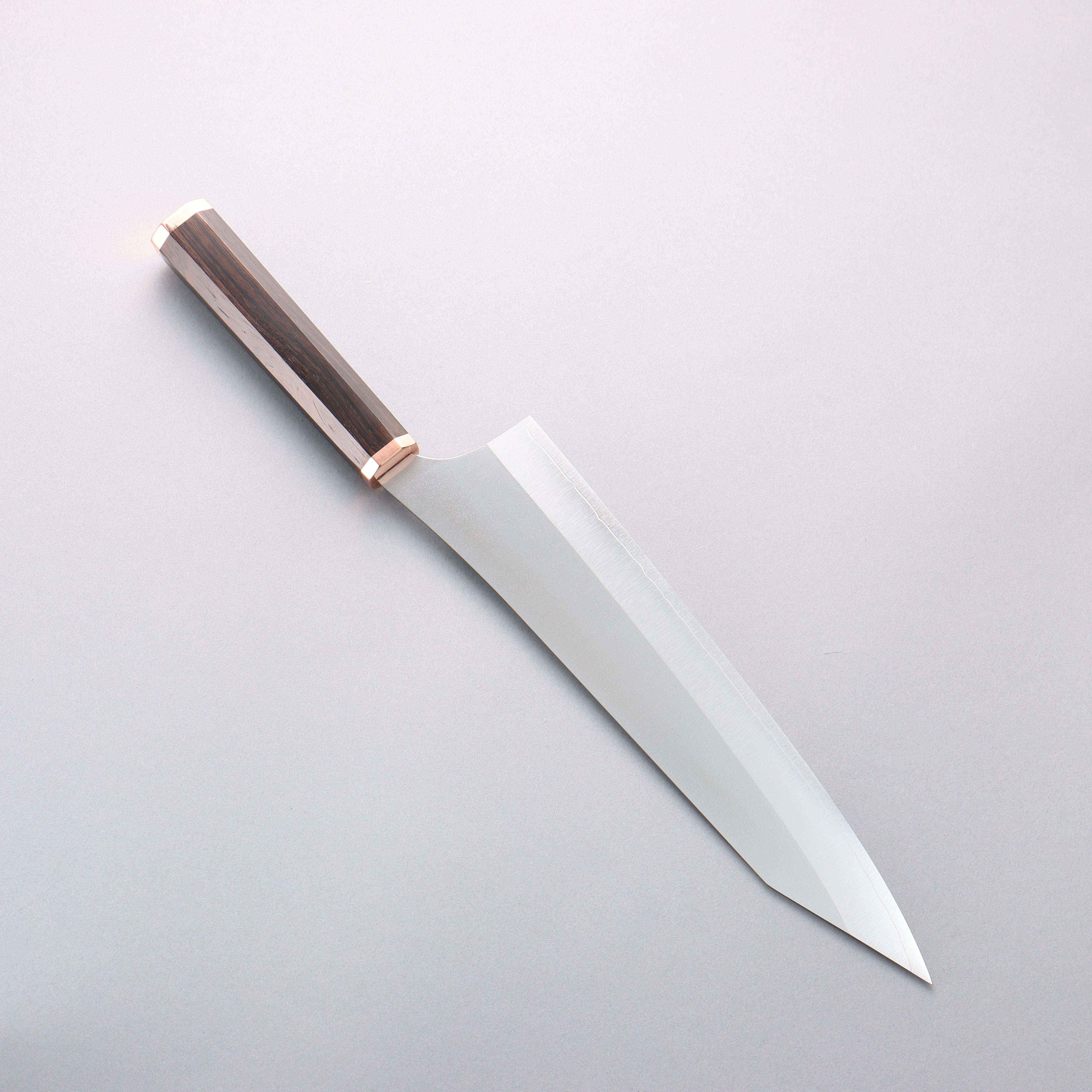 Yu Kurosaki New Gekko VG-XEOS Gyuto 240mm Ebony (Copper Ferrule and End Cap) Handle - Seisuke Knife