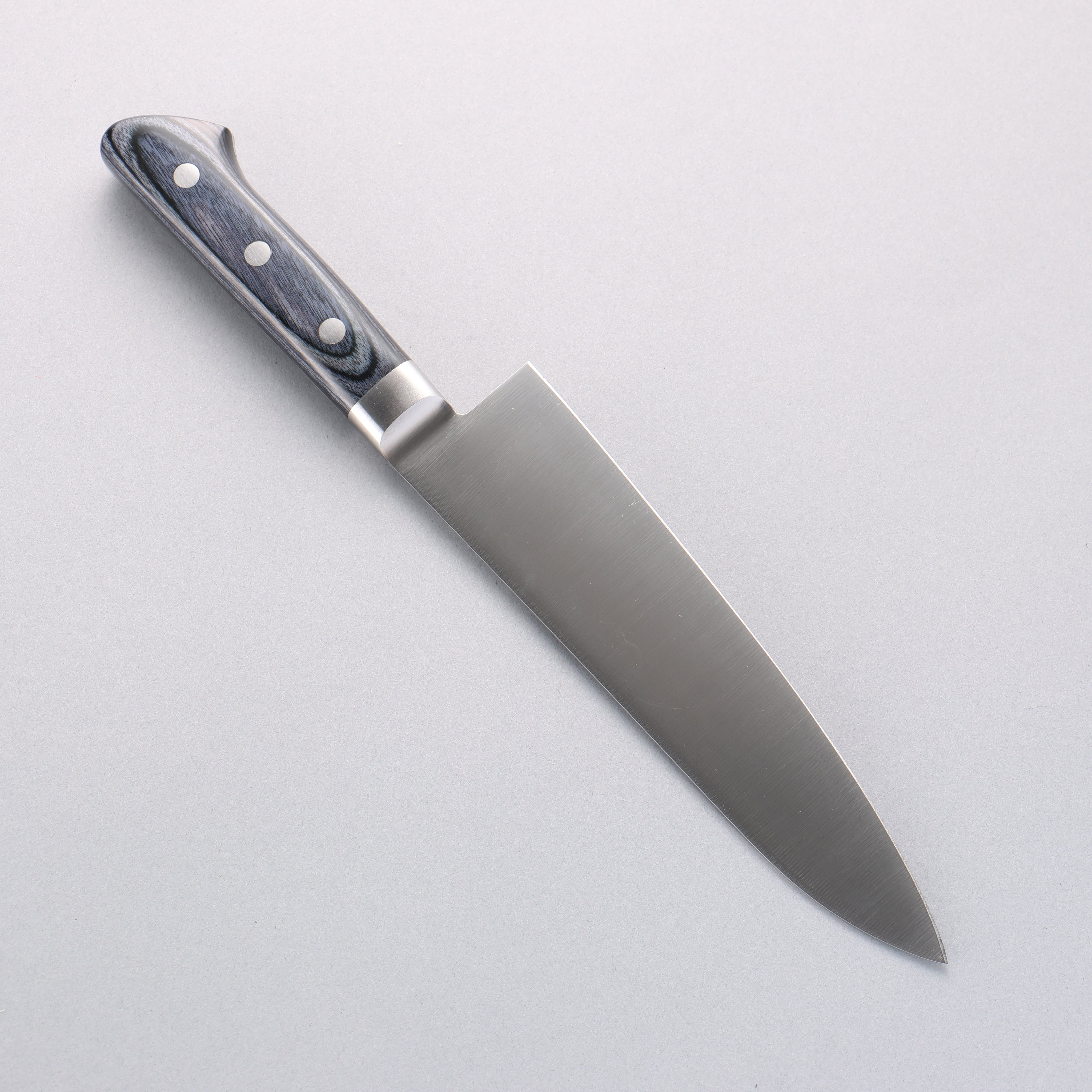 Seisuke Seiten Molybdenum Gyuto 180mm Navy blue Pakka wood Handle - Seisuke Knife