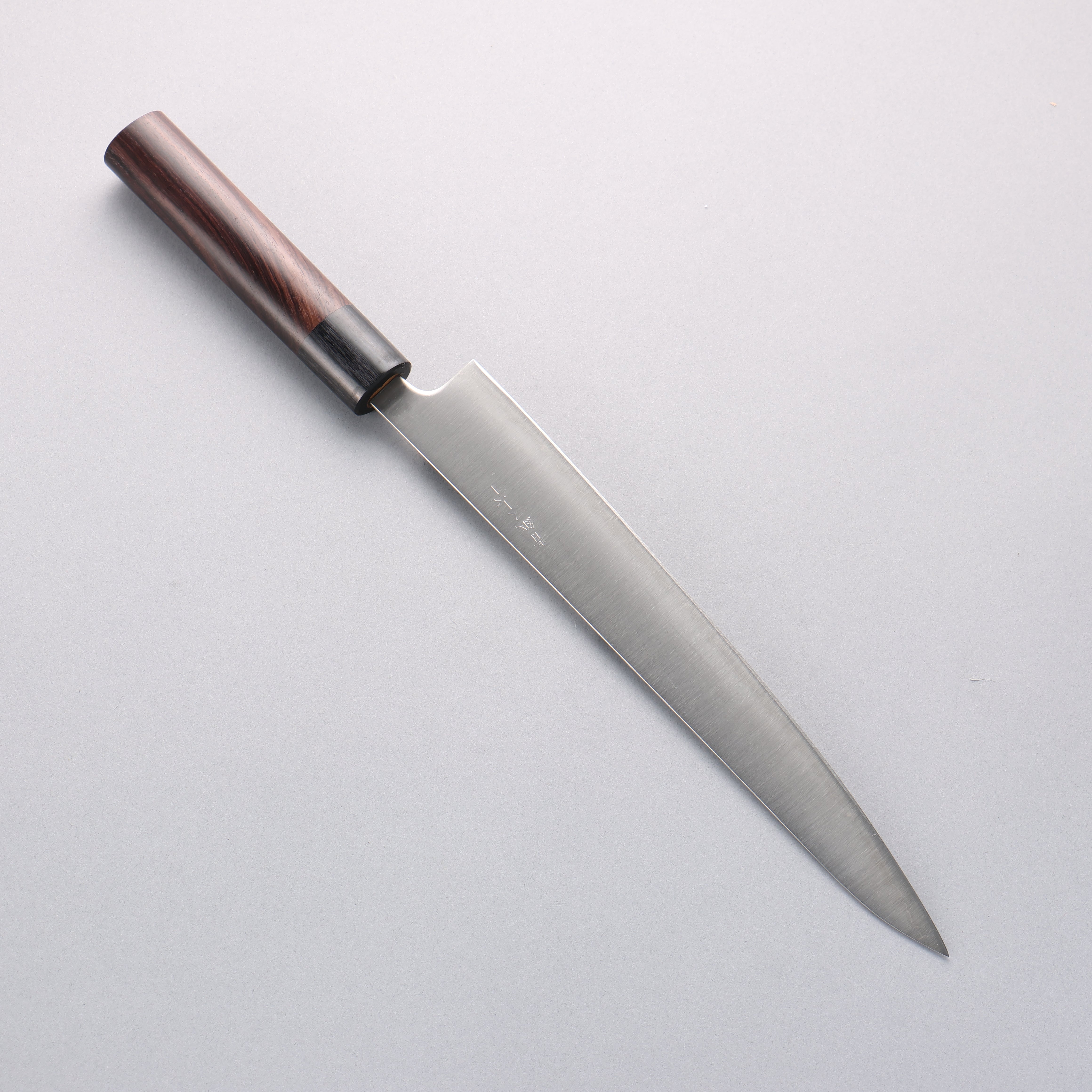 Seisuke Blue Super Sujihiki 240mm Shitan Handle - Seisuke Knife