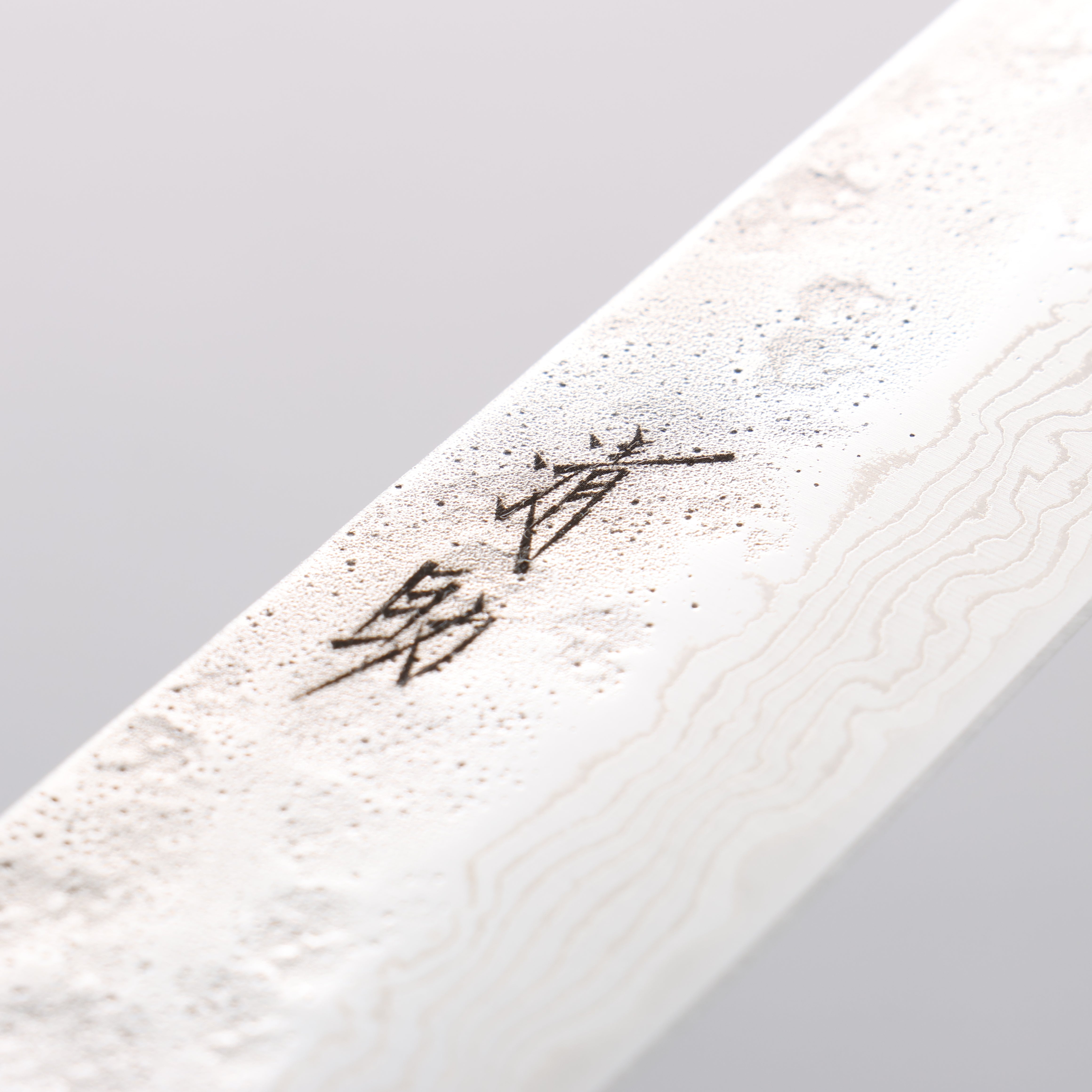 Seisuke Stainless Steel 440C Hammered Damascus Sujihiki 240mm Oak Handle - Seisuke Knife